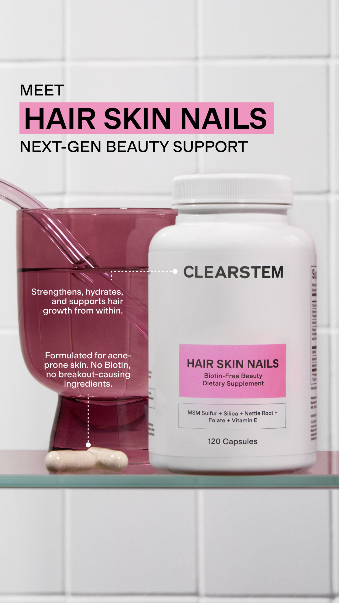CLEARSTEM Skincare Facebook ad