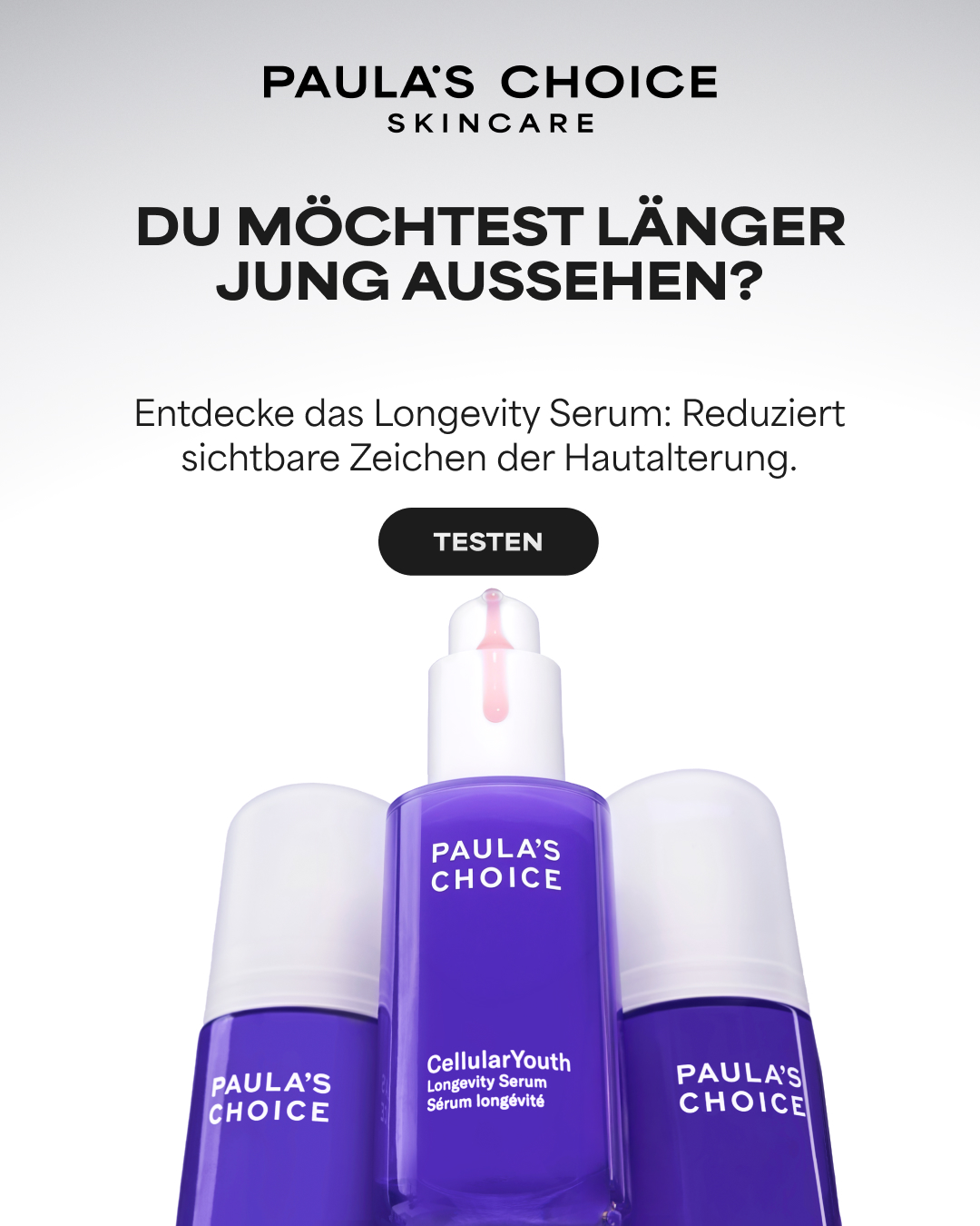 Paula's Choice Facebook ad from Aug 31, 2026