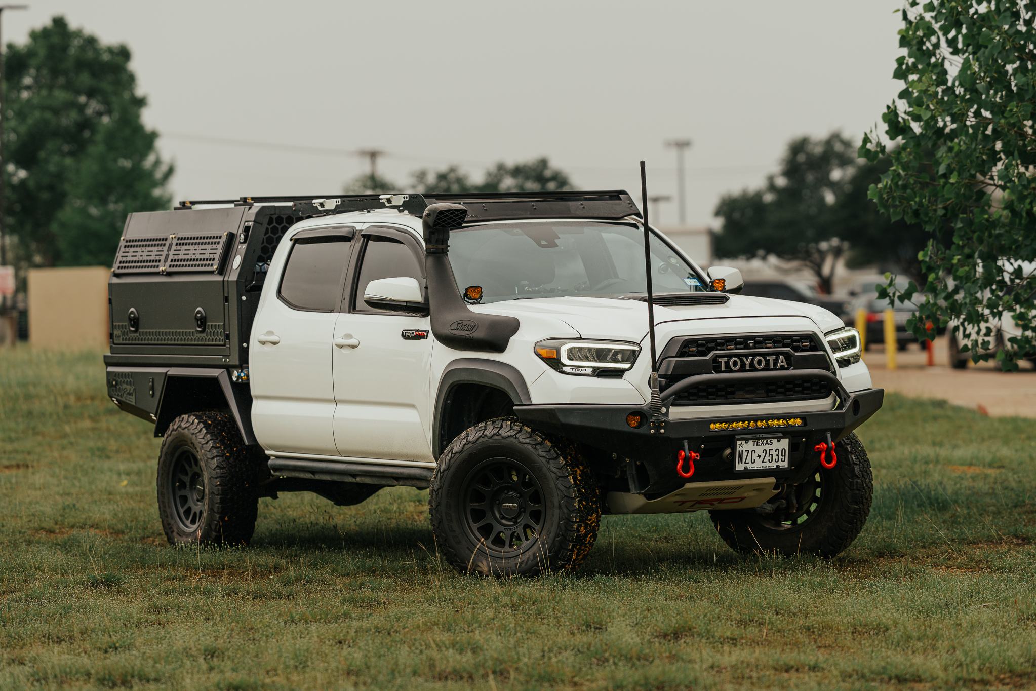 Rebel Off Road Facebook ad: A Tacoma is built to get out there.