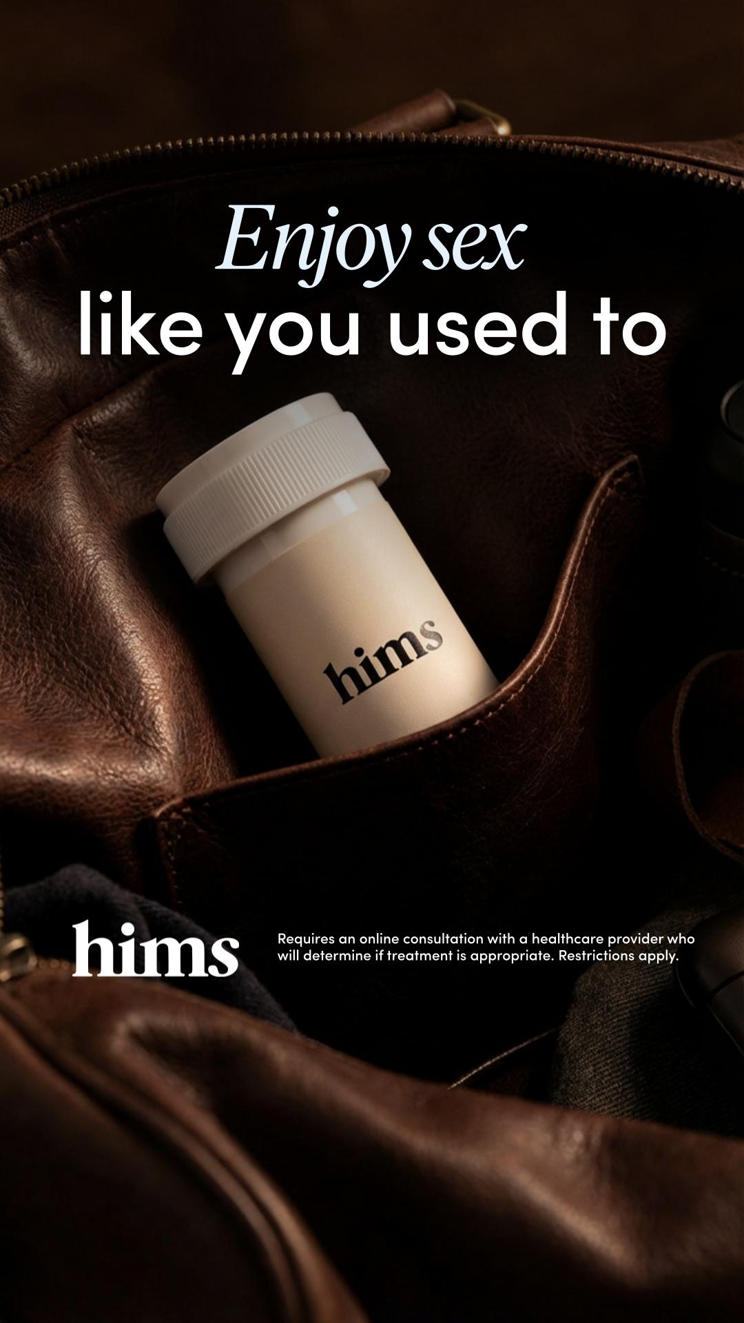 hims Facebook ad