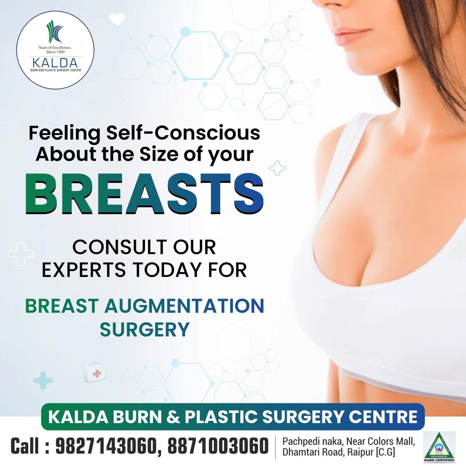 Kalda Cosmetic & Hair Transplant Facebook ad