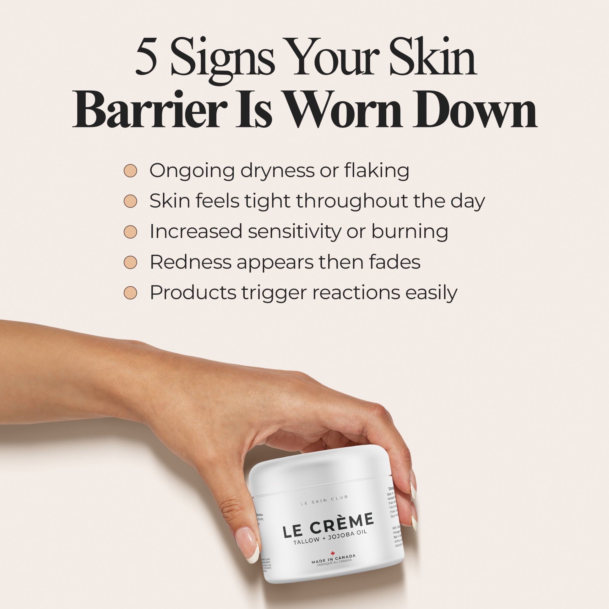 Le Skin Club Facebook ad