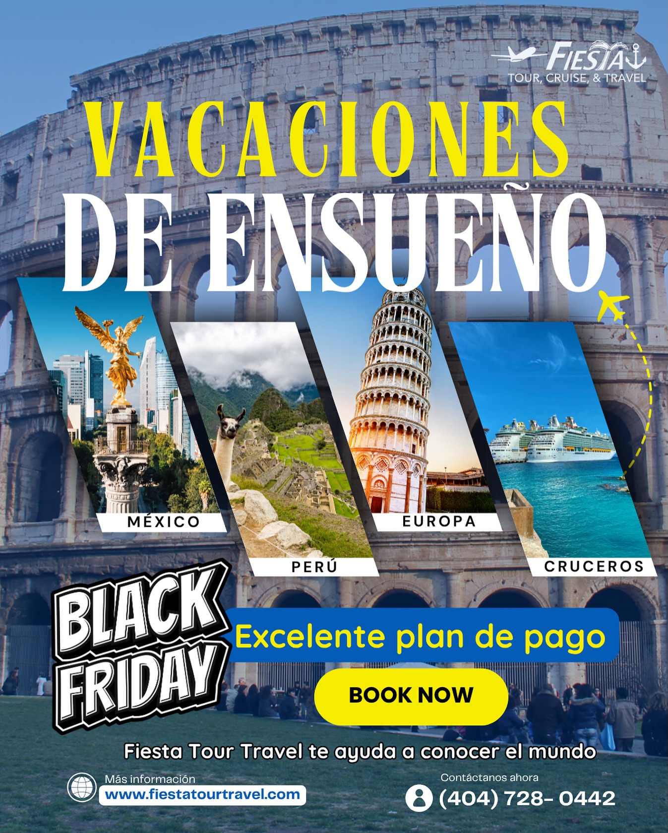 Fiesta Tour Travel Facebook ad