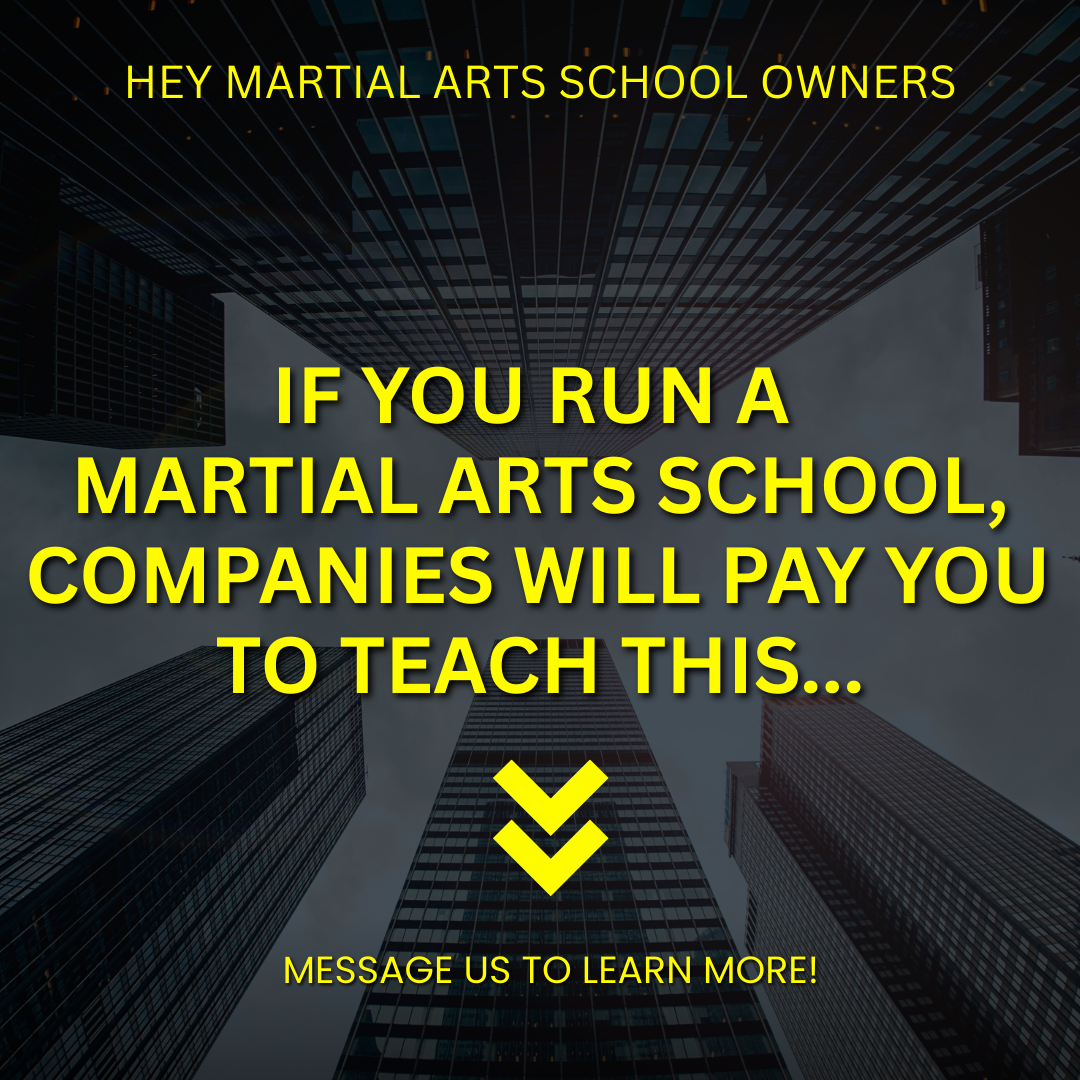 Academy of Combative Warrior Arts (A.C.W.A.) Facebook ad: How We Land Corporate Seminar Gigs
