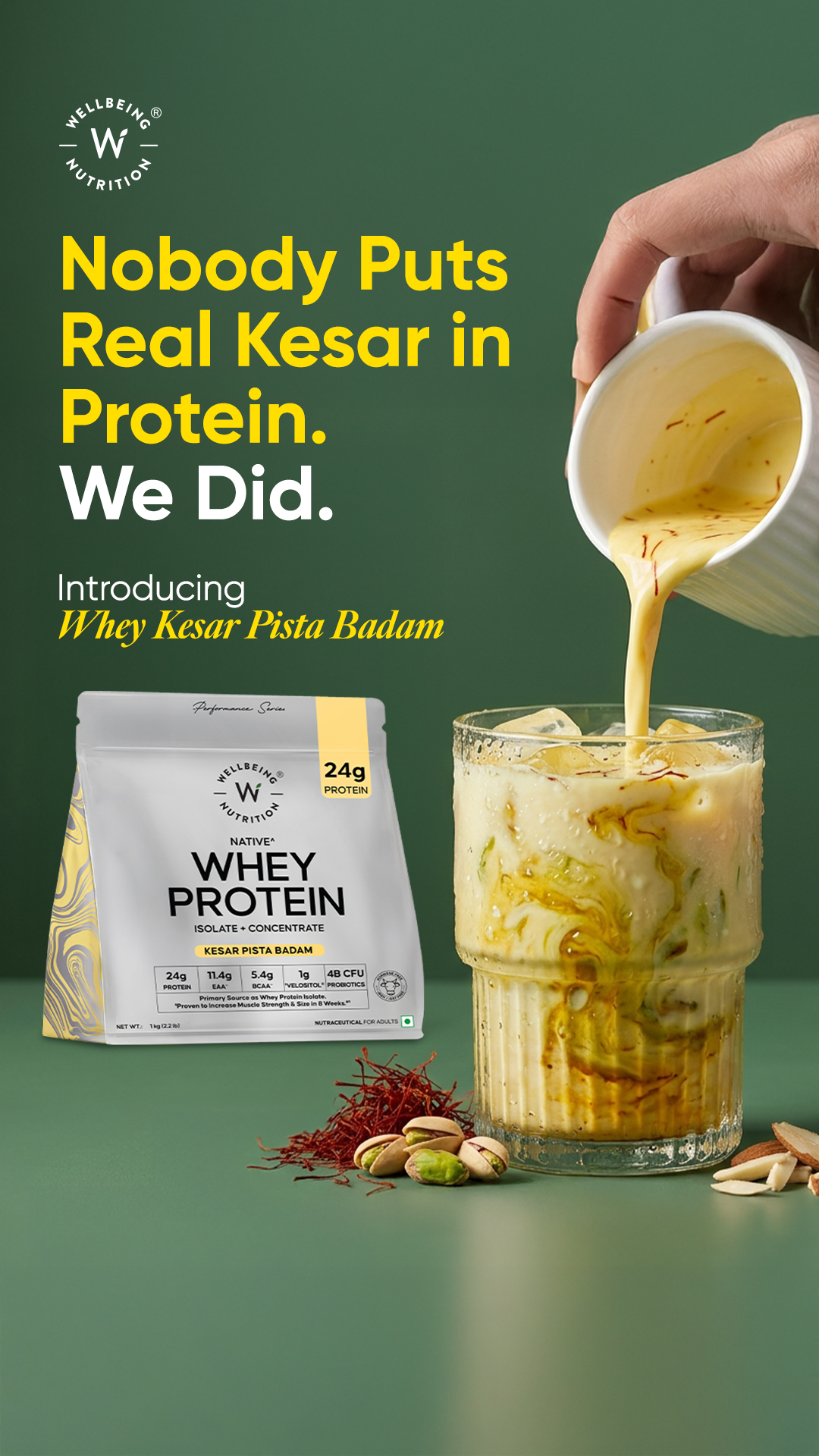 Wellbeing Nutrition Facebook ad