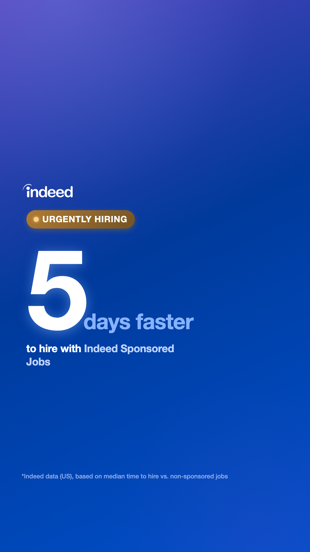 Indeed for Business Facebook ad