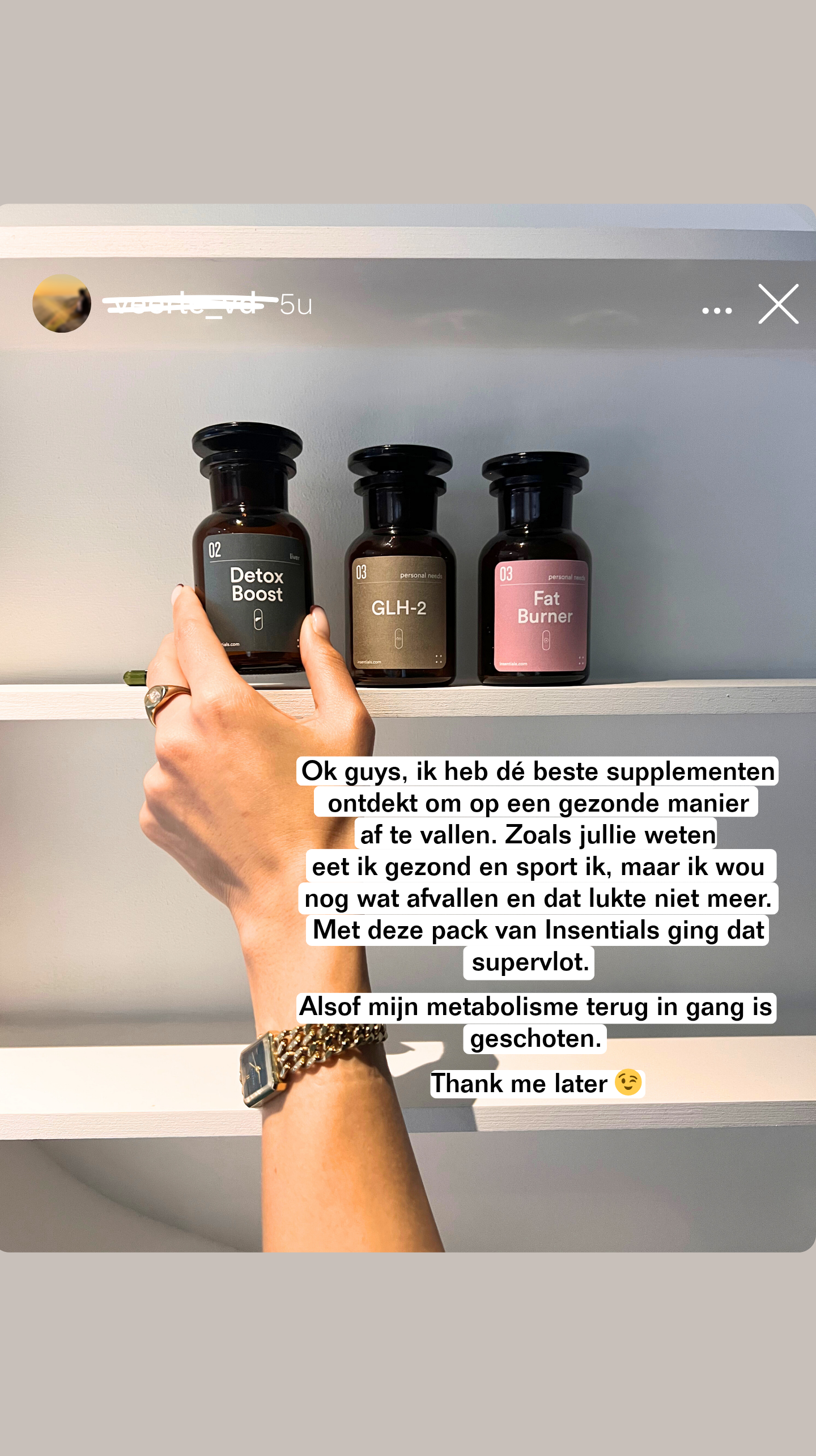 Insentials Facebook ad