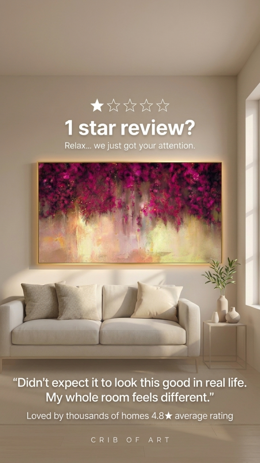The Crib of Art Facebook ad