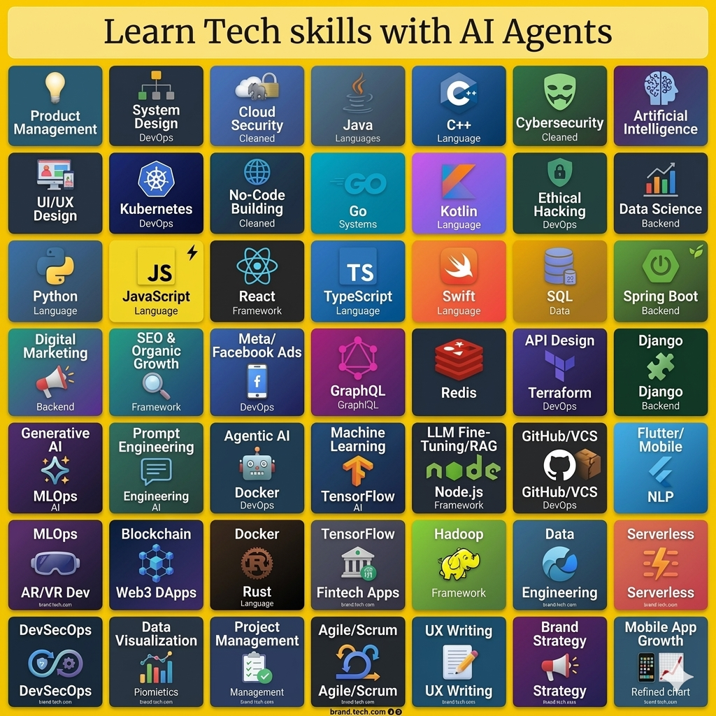 SuperUzer Facebook ad: Learn any skill using AI Agents.