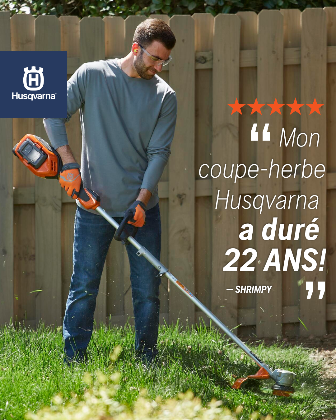 Husqvarna Facebook ad