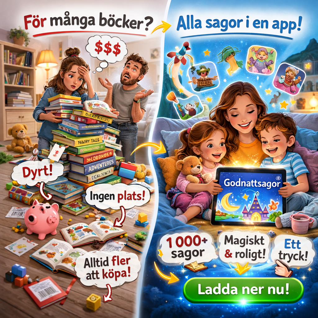 Bedtime Stories AI Facebook ad