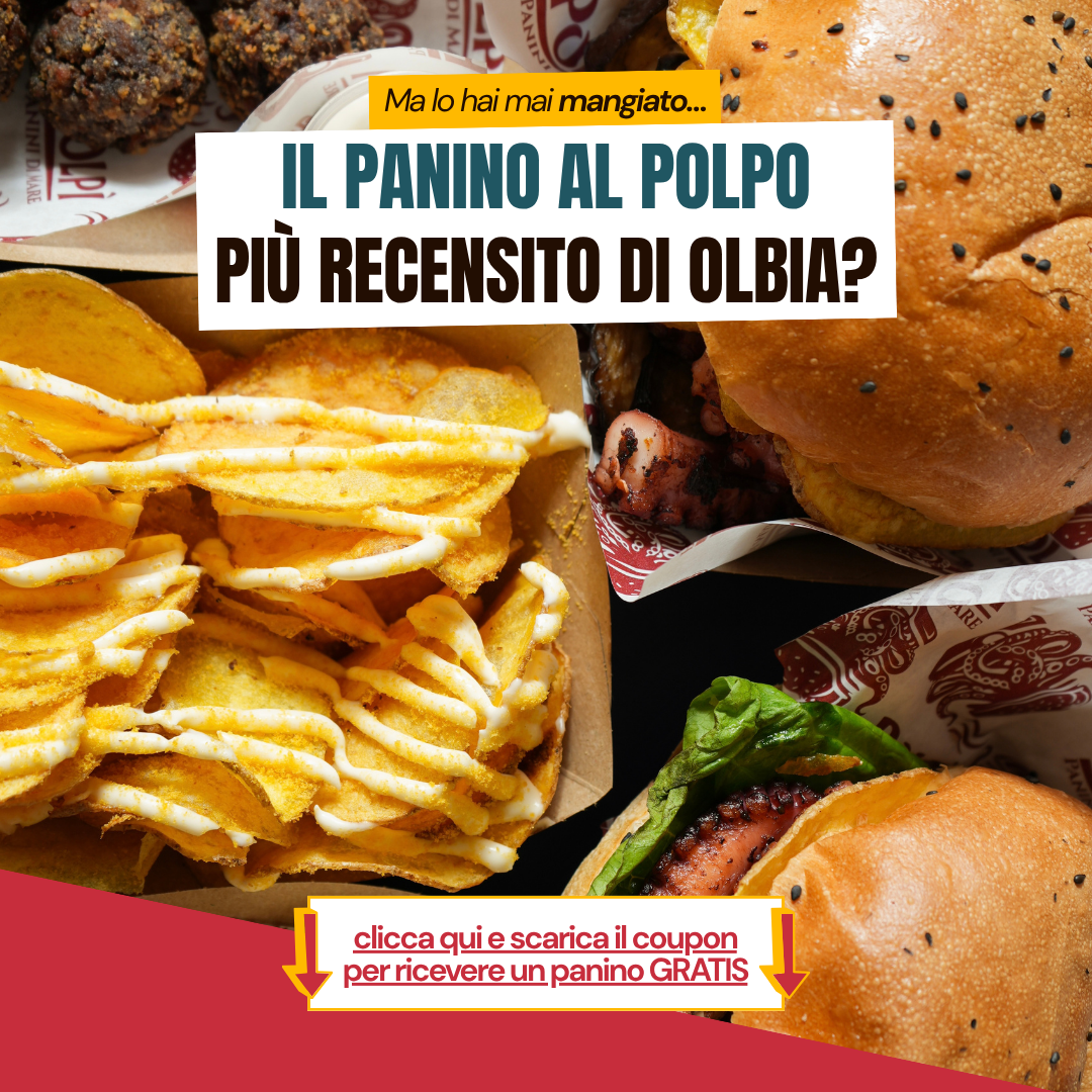 Polpì - Panini di Mare Facebook ad: Il panino N°1 su Tripadvisor Sardegna
