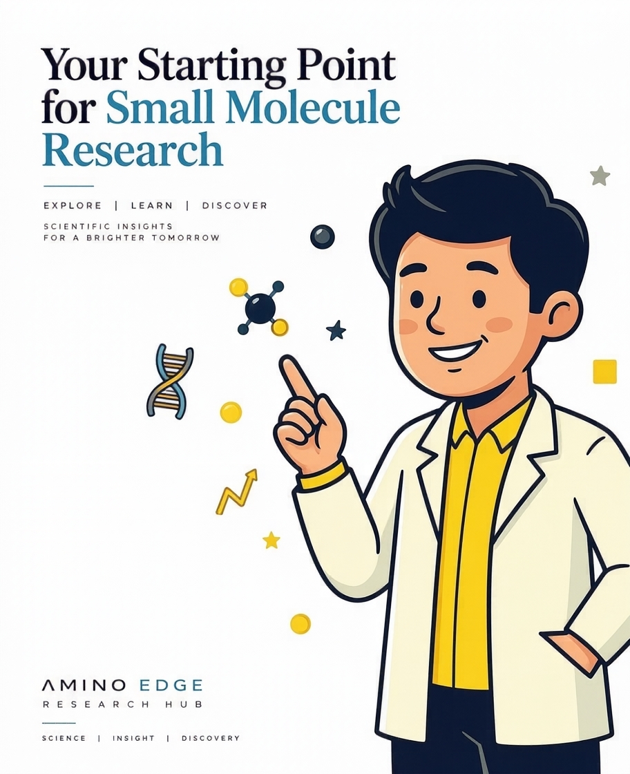 AminoEdge Facebook ad: Explore the Research Hub