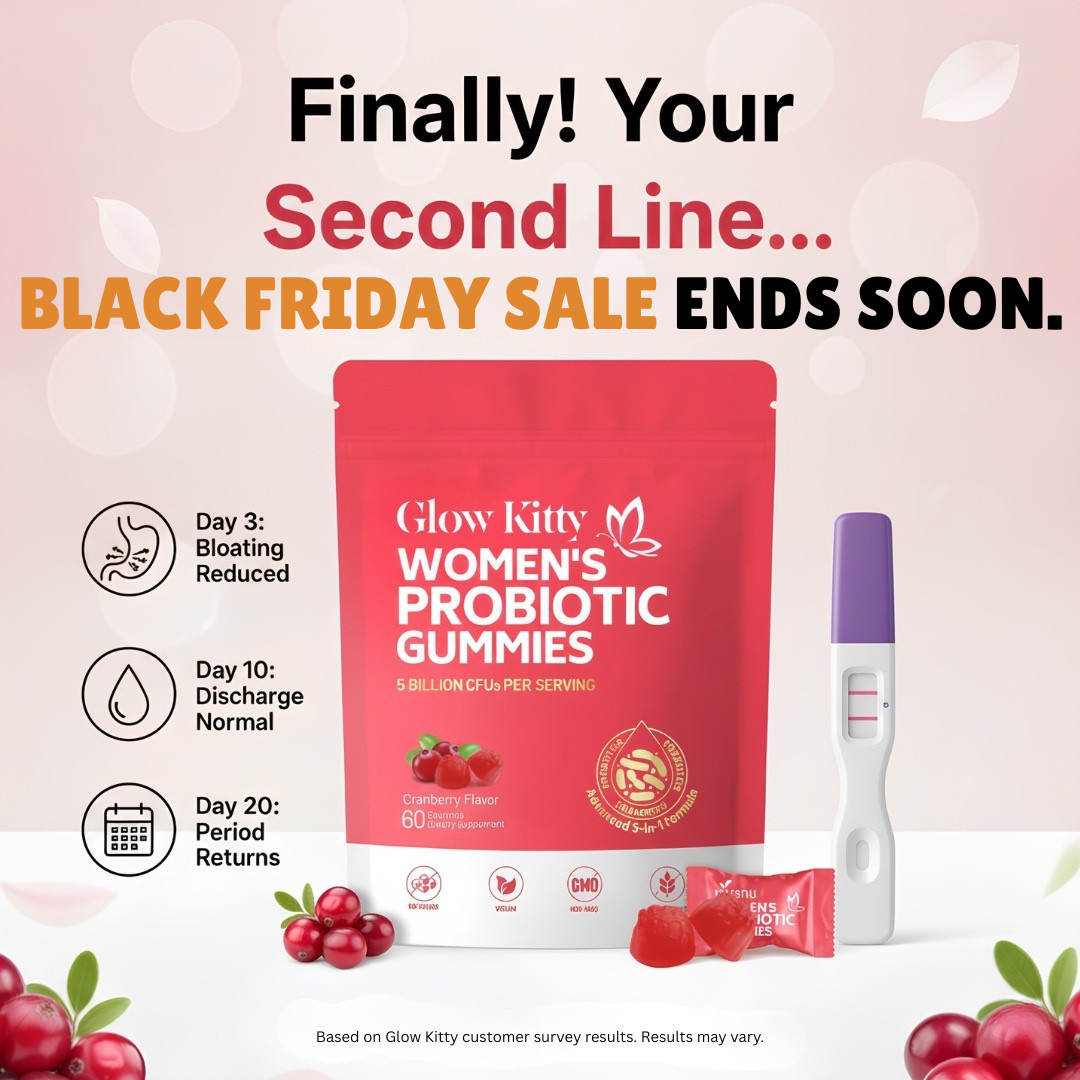 Glow Kitty Facebook ad: Last Chance to Save 50%, Ends Tonight