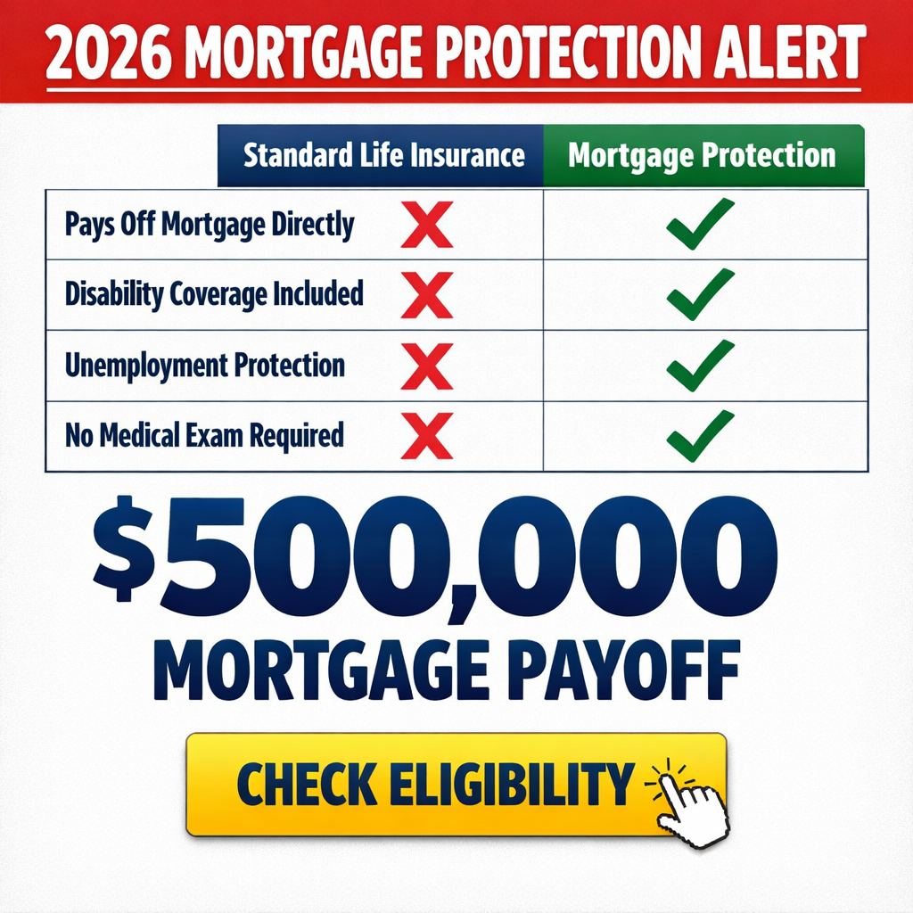 Zaimes Consulting Facebook ad: Mortgage Protection w/ Living Benefits