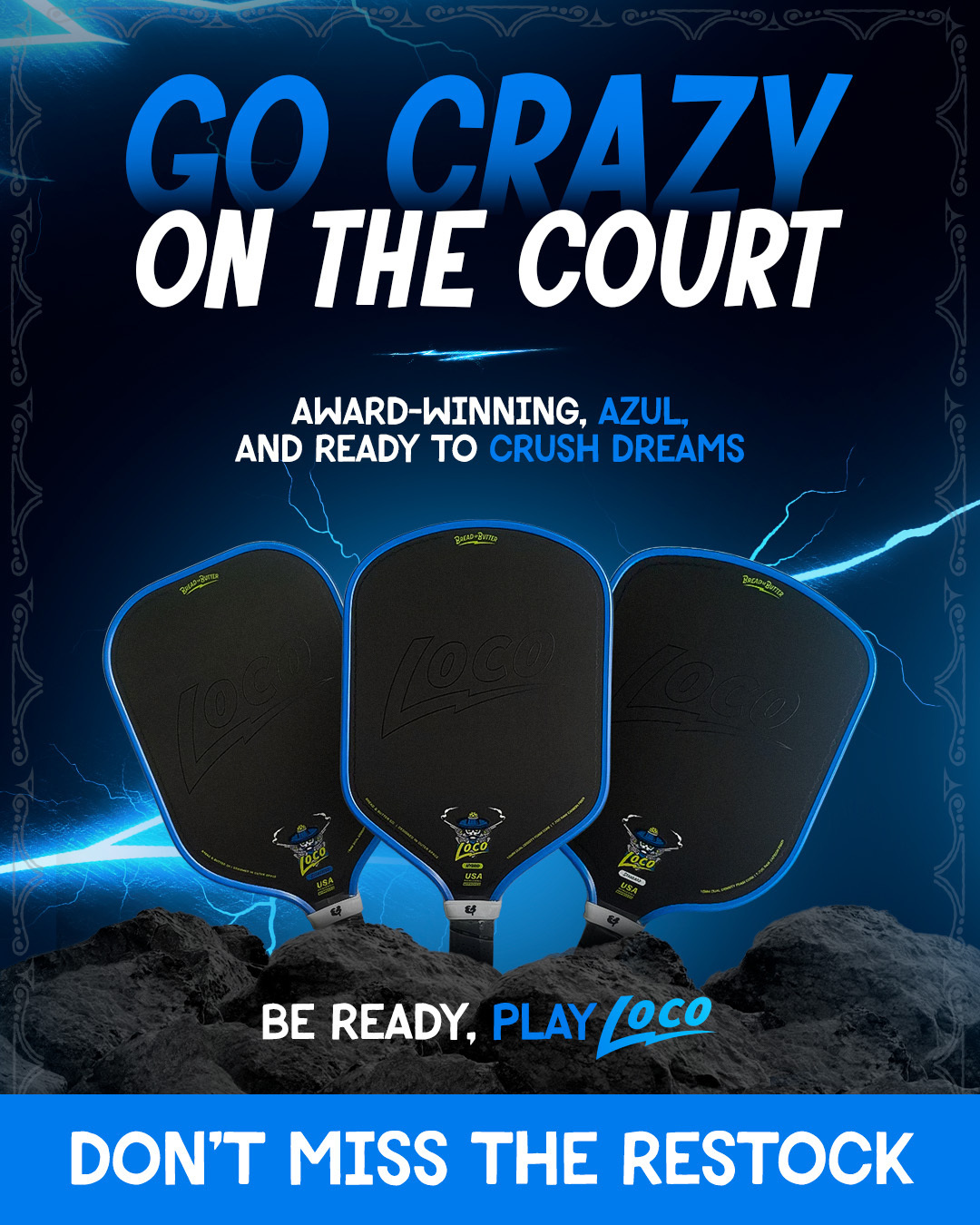 Bread and Butter Pickleball Facebook ad