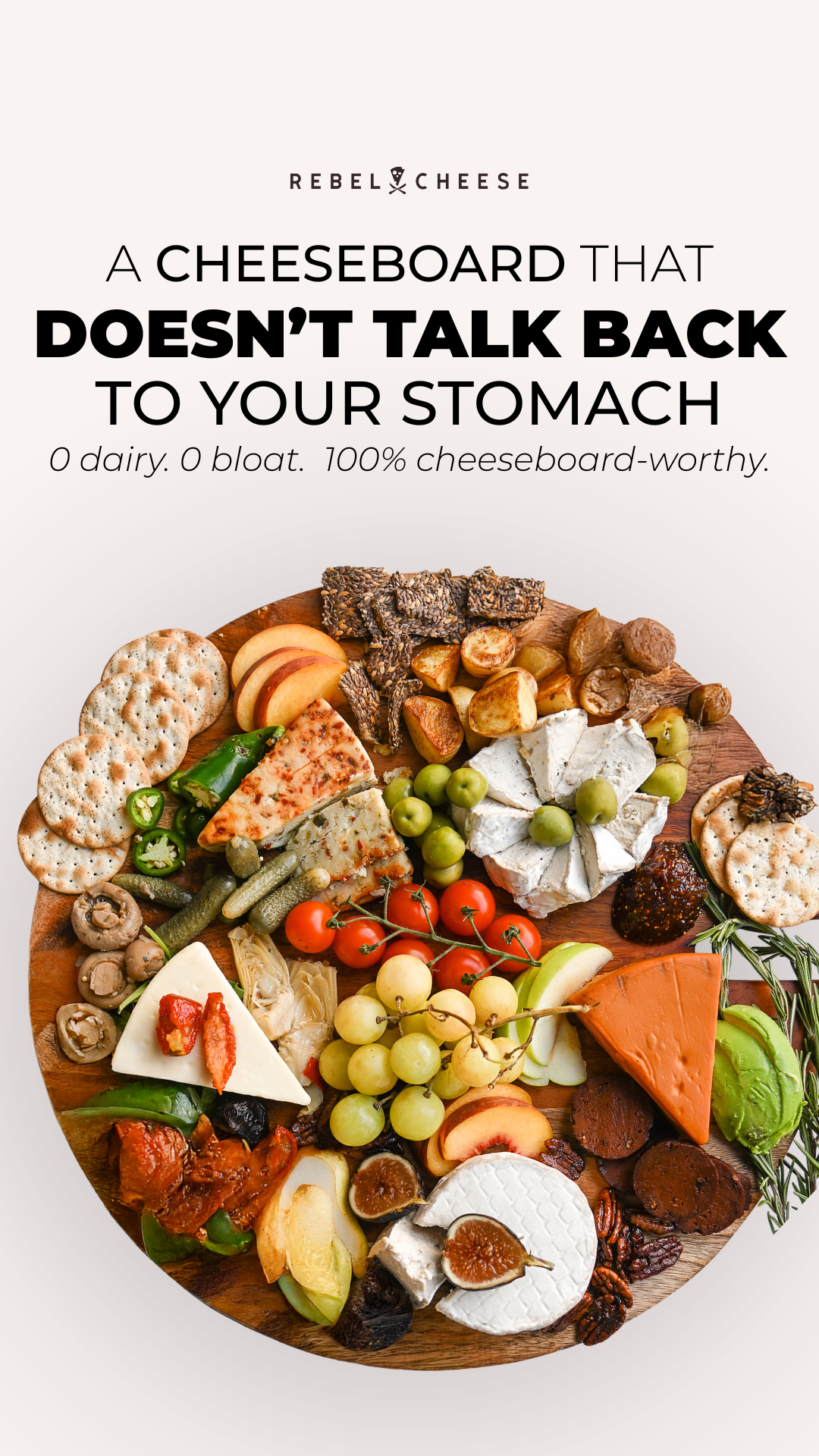 Rebel Cheese Facebook ad