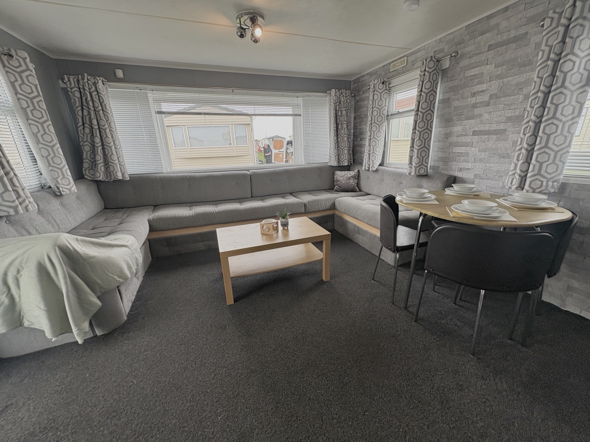 Caravans West Scotland Sandylands Facebook ad: JUST IN STOCK- ONLY £13,995