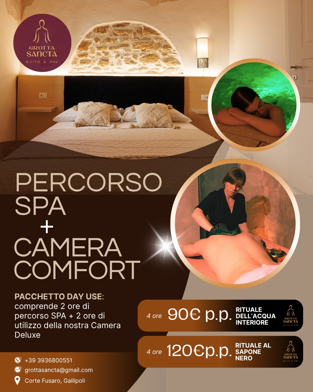 Grotta Sancta Suite&SPA Gallipoli Facebook ad: ITA