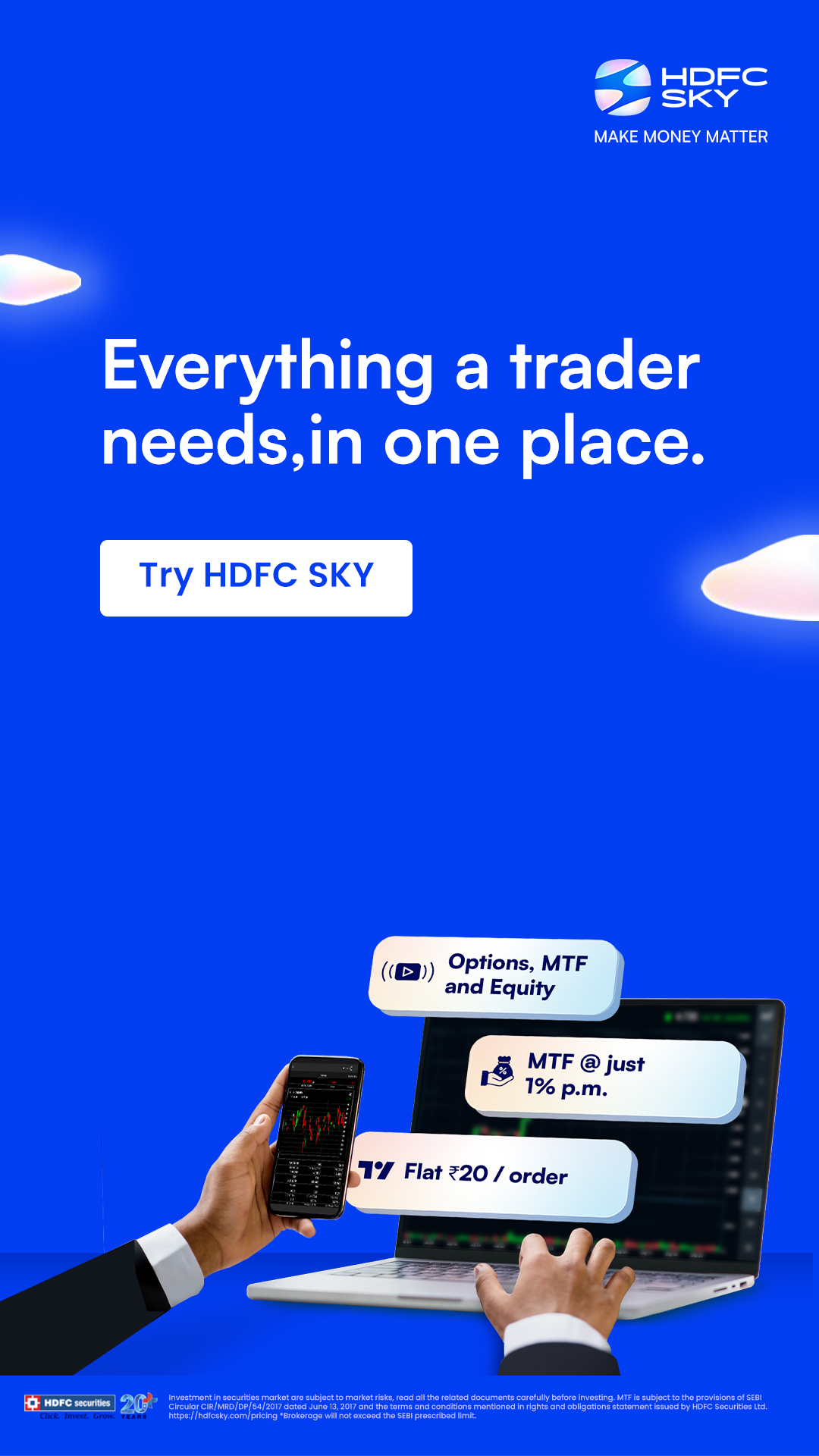HDFC SKY Facebook ad