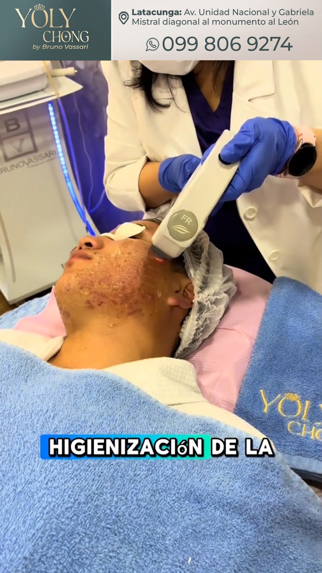 Yoly Chong By Bruno Vassari Cosmetología y Cosmiatría Facebook ad: ¡En Latacunga y con buenas noticias para tu…