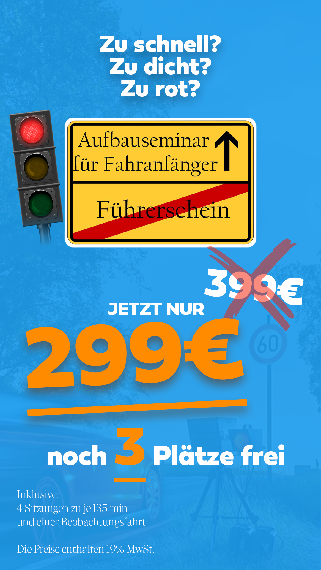 Fahrschule Road Stars Facebook ad