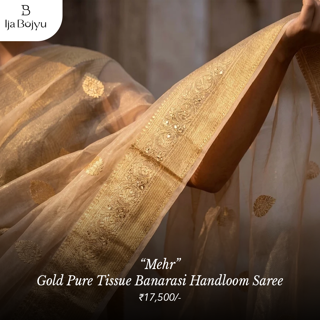 ijabojyu Facebook ad: Timeless Banarasi Elegance