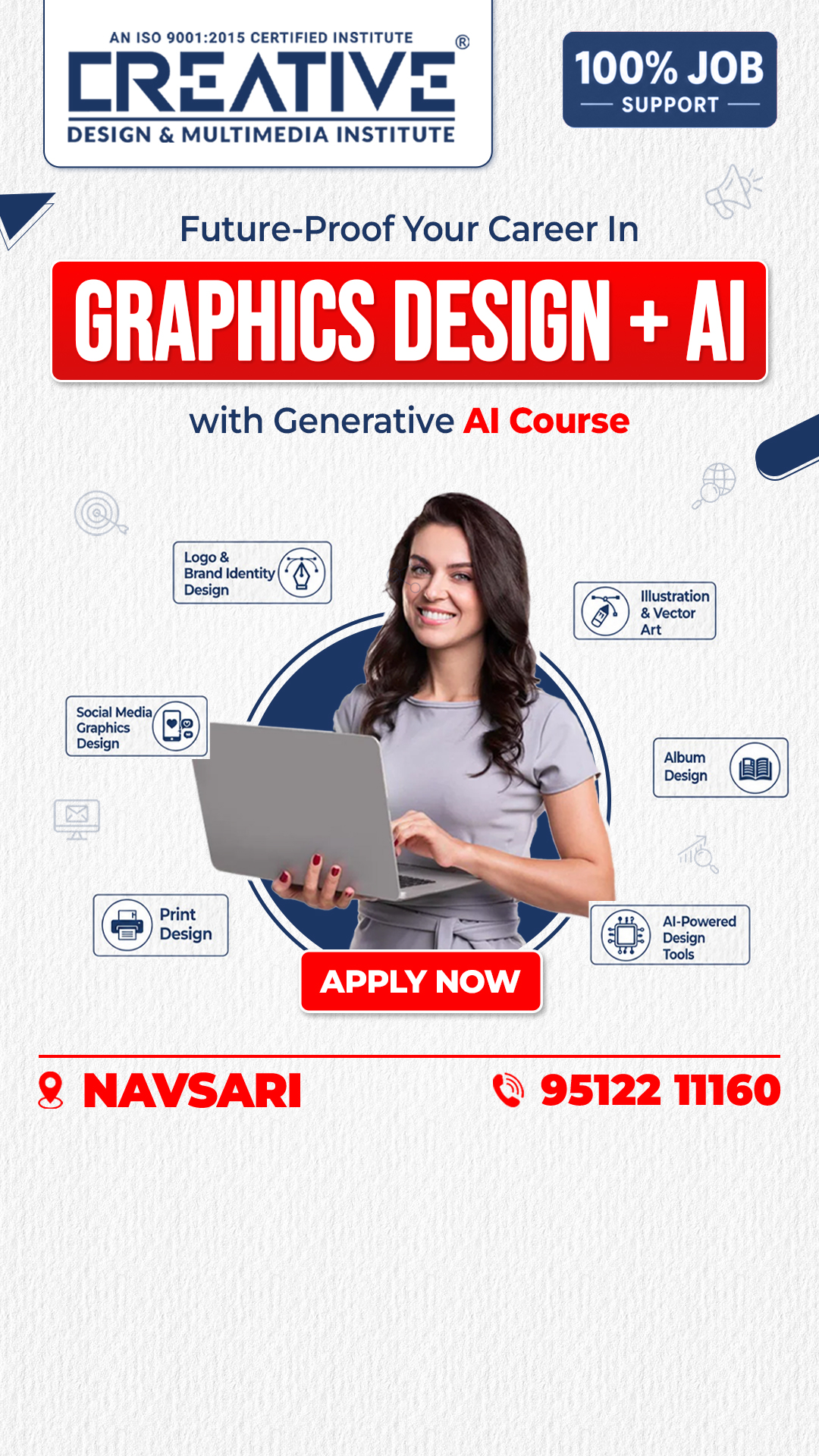 Creative Design & Multimedia Institute - Navsari Facebook ad