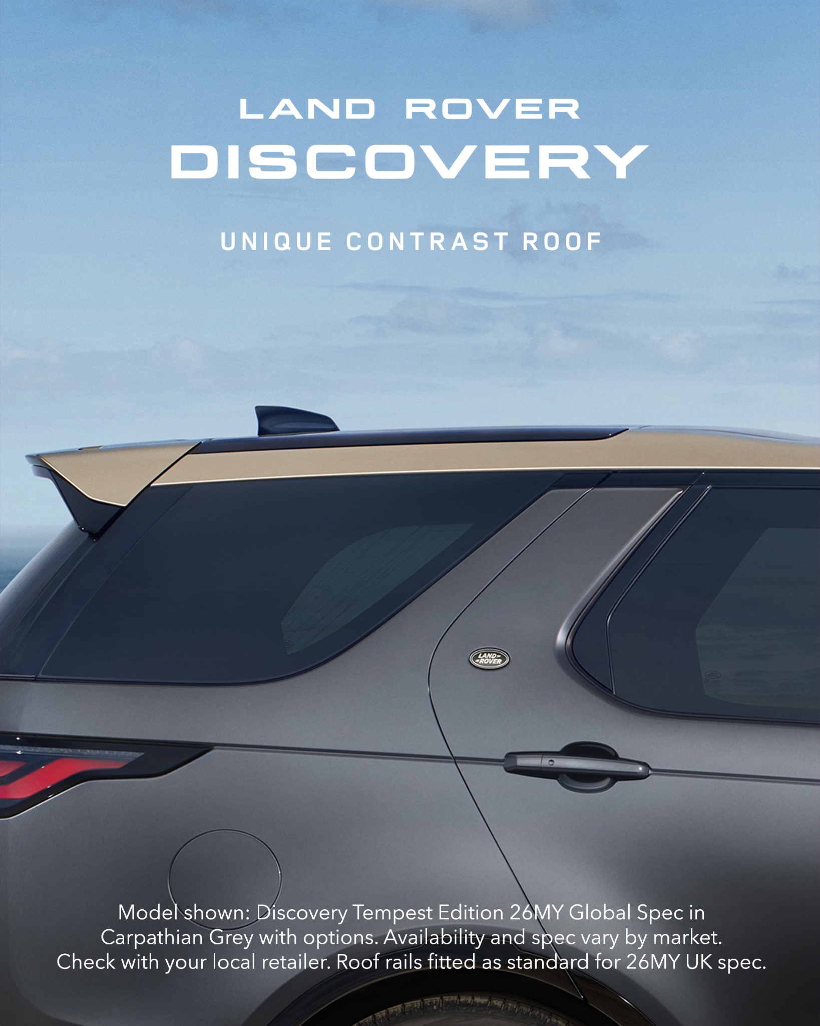Land Rover Discovery Facebook ad