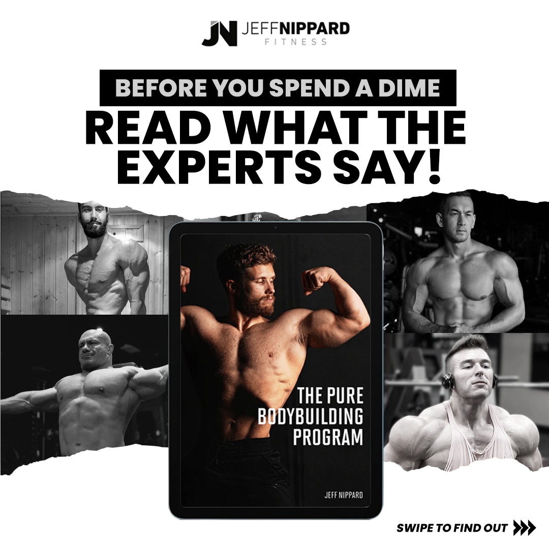 Jeff Nippard Pro Natural Bodybuilder Facebook ad