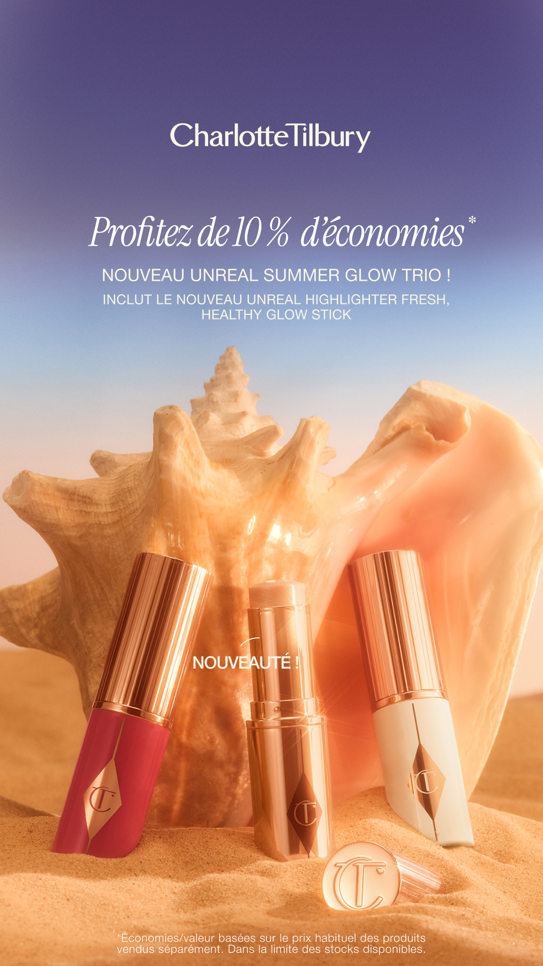 Charlotte Tilbury Facebook ad