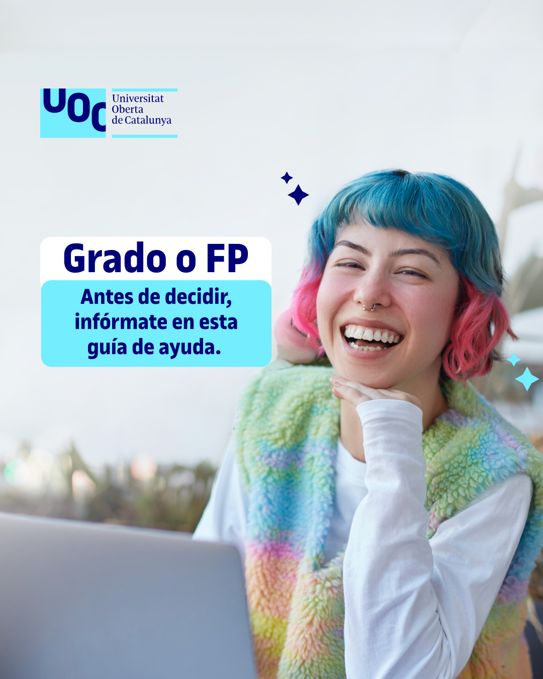 Universitat Oberta de Catalunya (UOC) Facebook ad