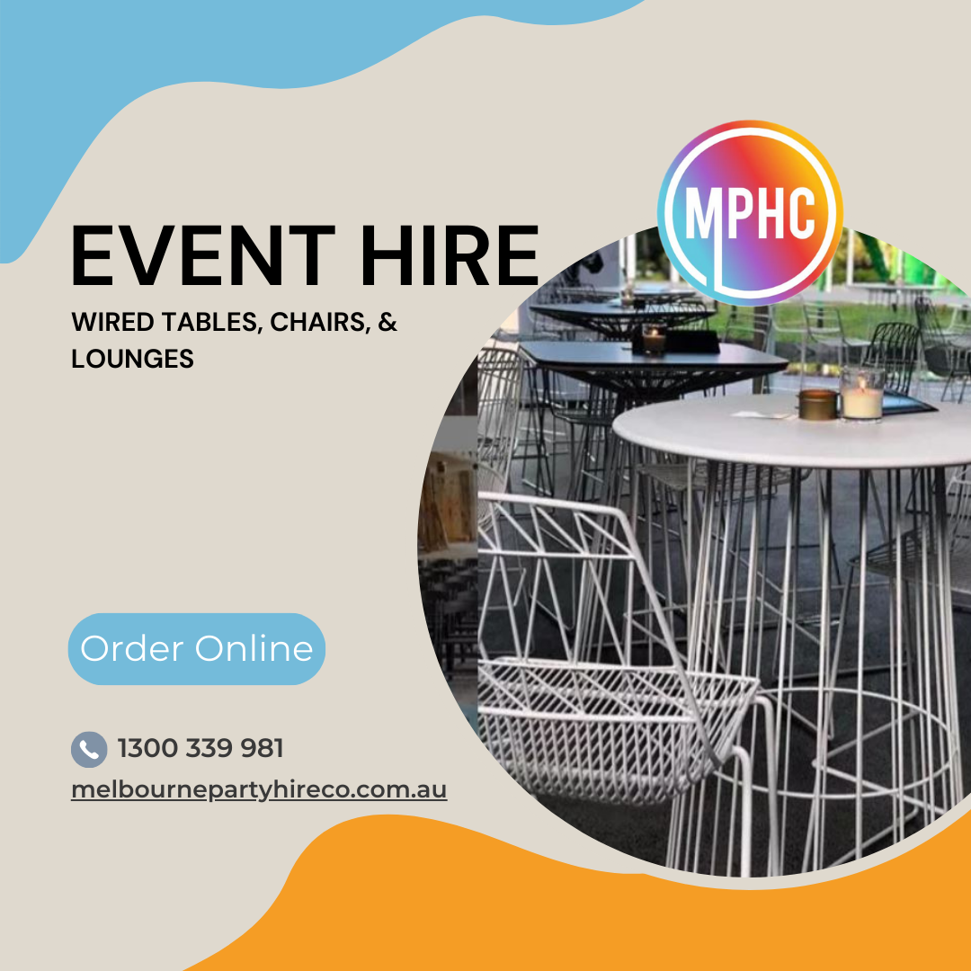 Melbourne Party Hire Co Facebook ad