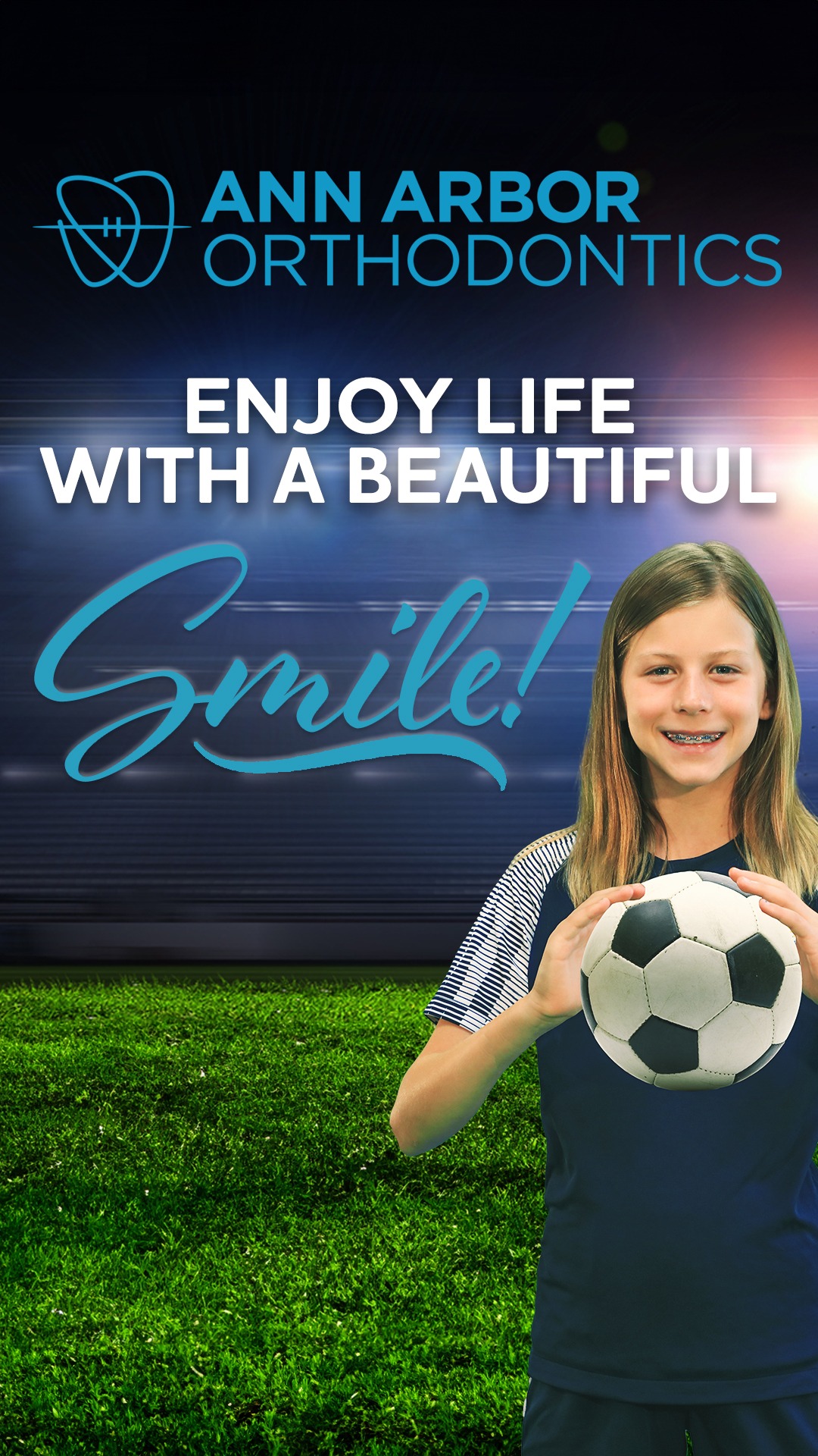 Ann Arbor Orthodontics Facebook ad from Sep 16, 2025
