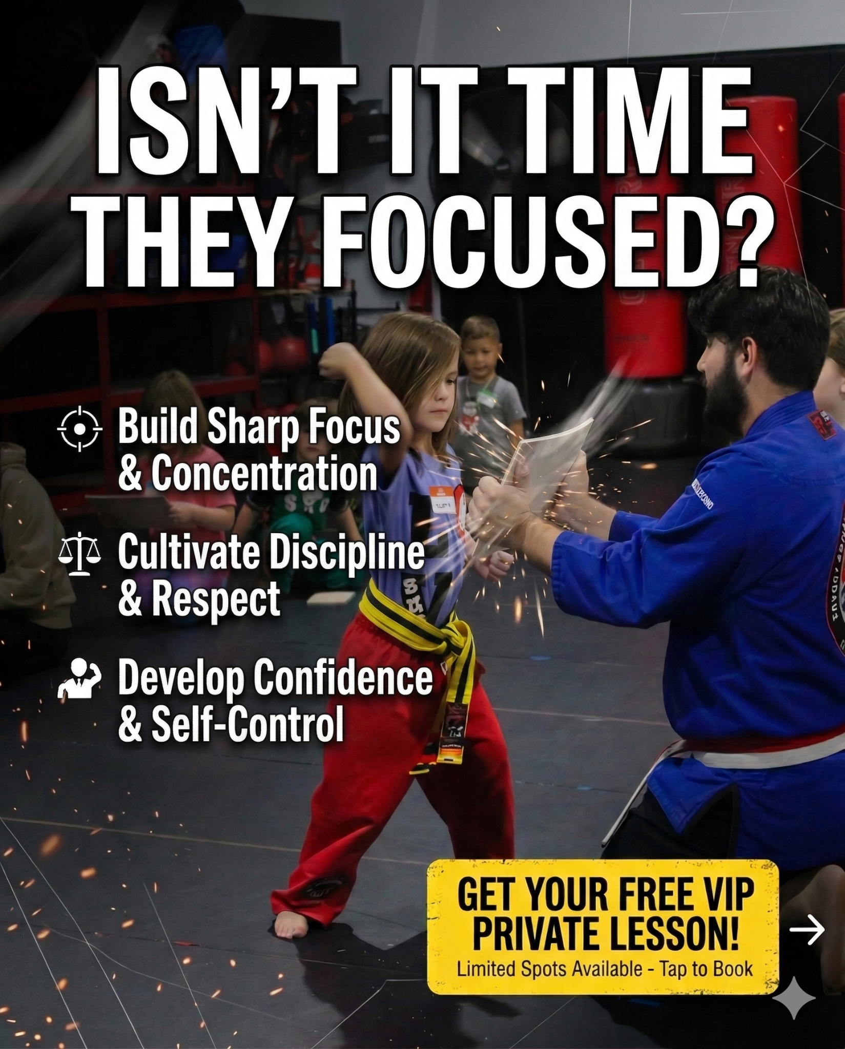 Seigler's Karate Center Facebook ad