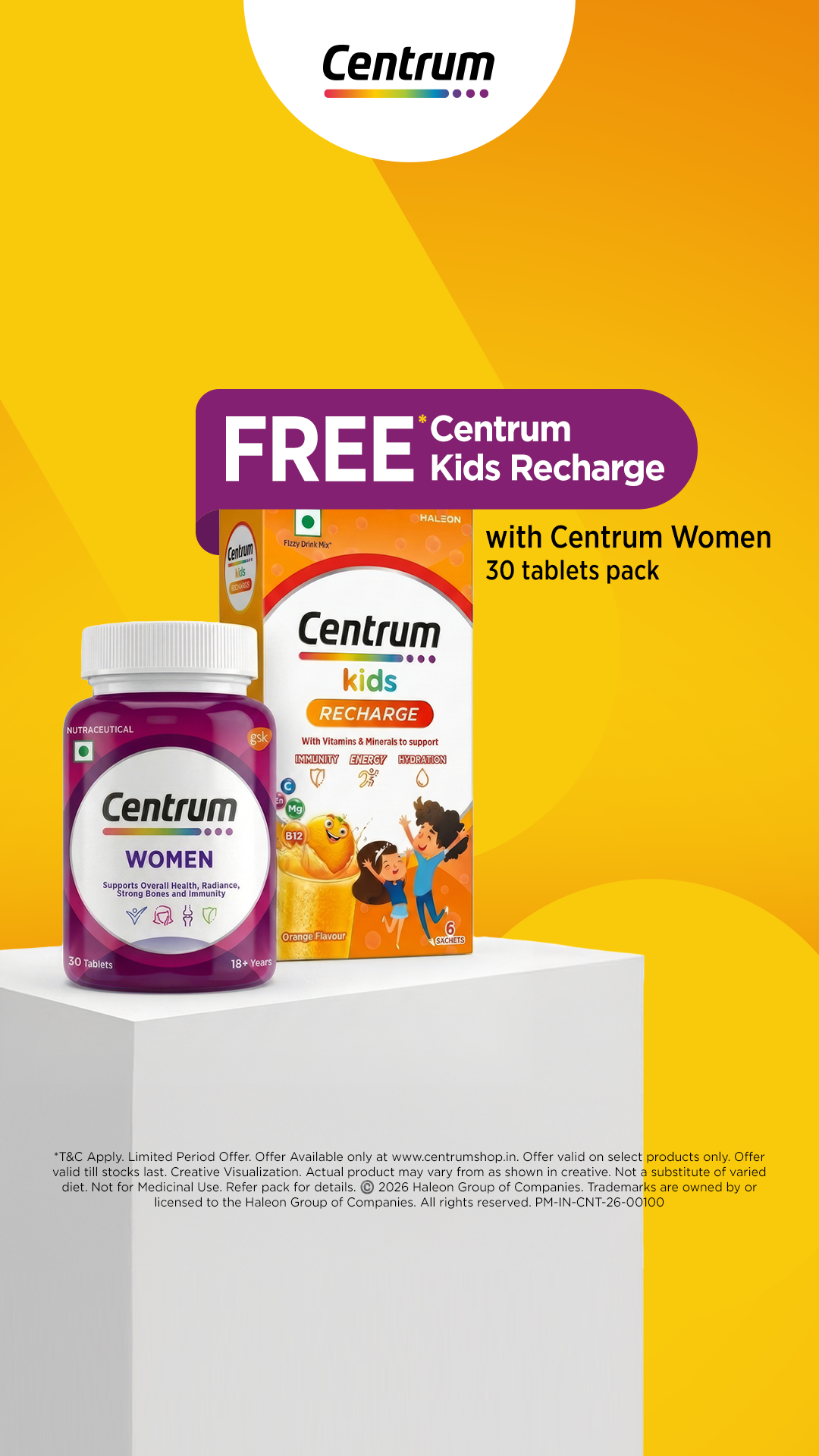 Centrum India Facebook ad