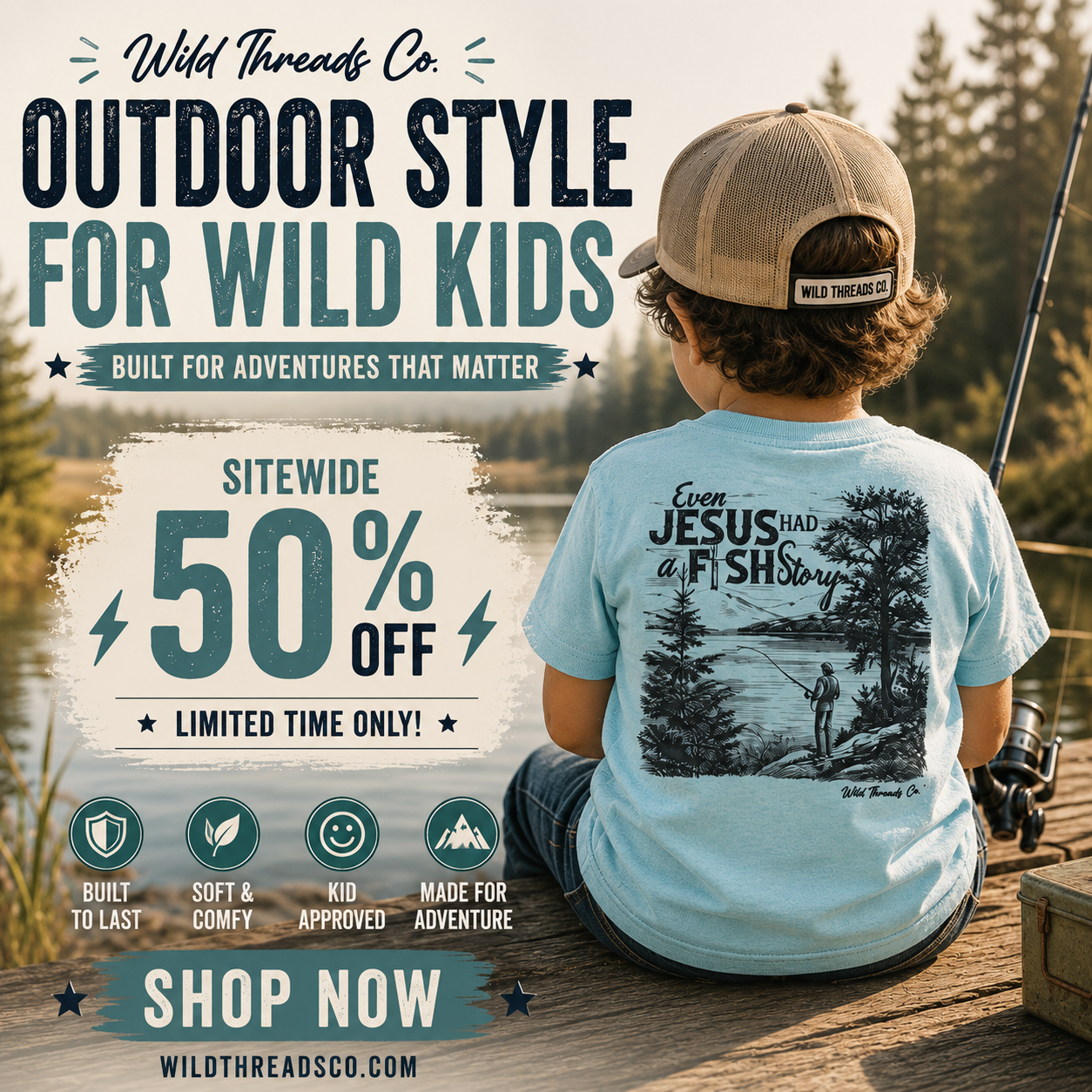 Wild Threads Co Facebook ad
