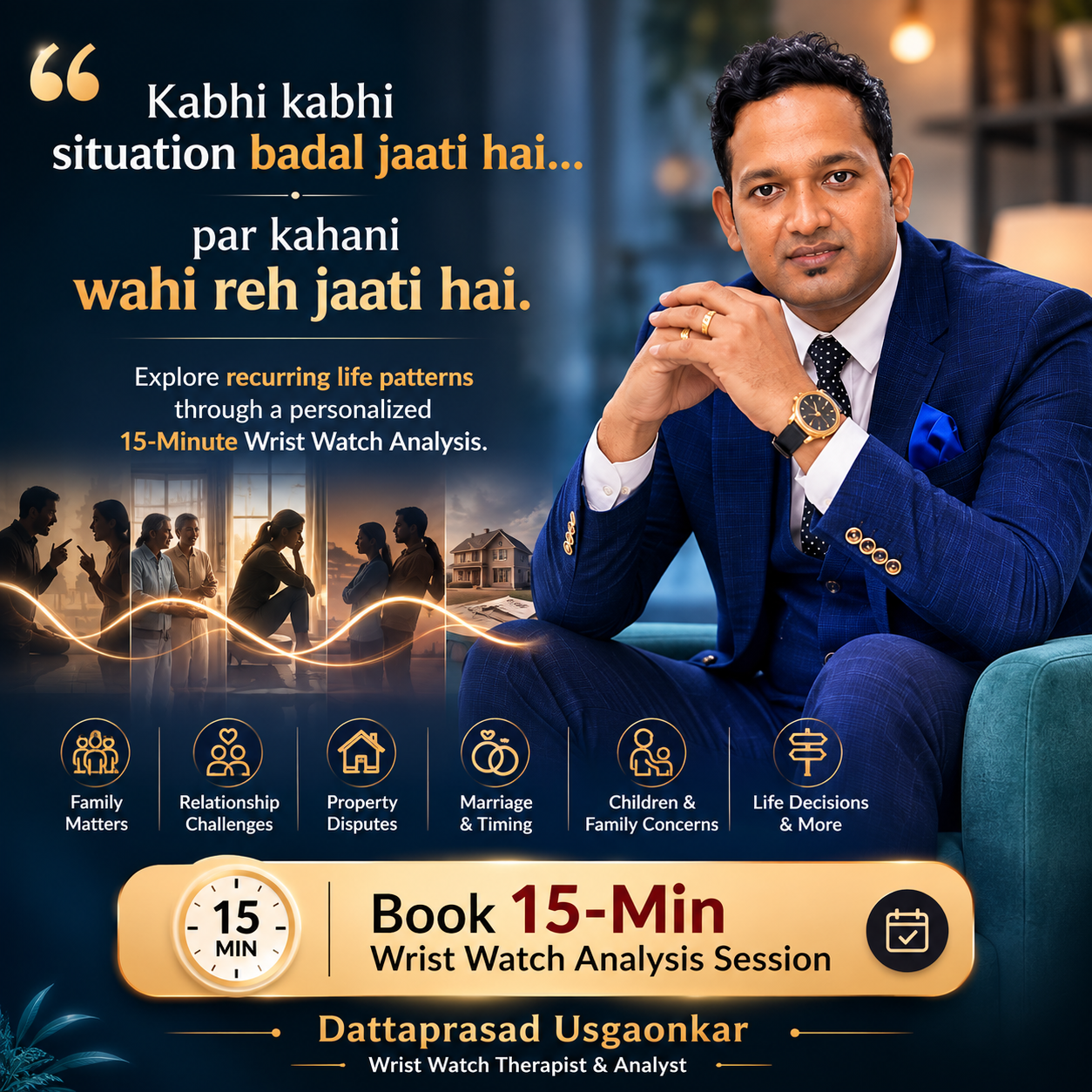 Divine Guidance By Dattaprasad Facebook ad from Aug 18, 2026