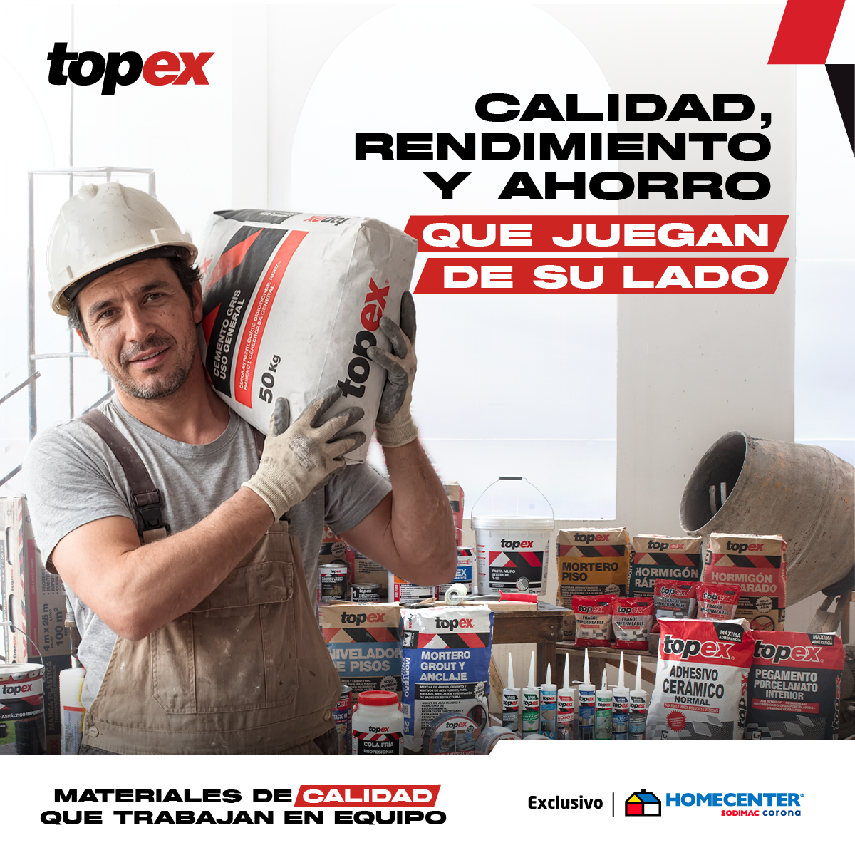 Homecenter Facebook ad: Exclusivo en