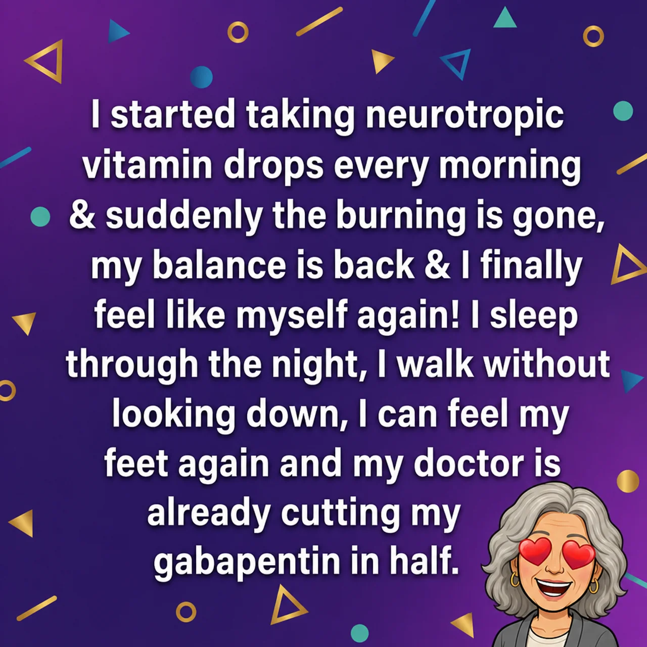 Nerve Health Daily Facebook ad: If you have neuropathy, read this