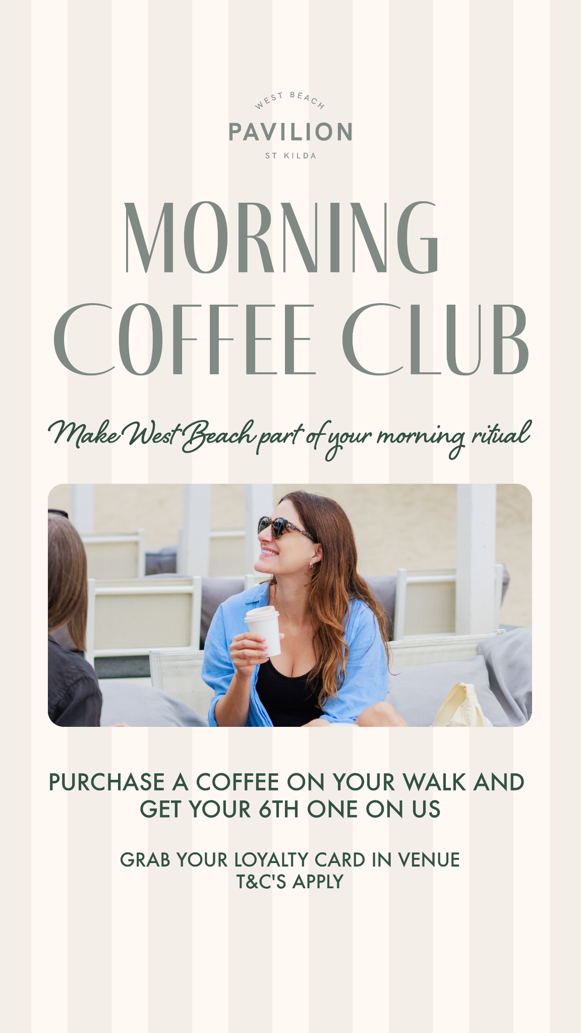 West Beach Pavilion Facebook ad