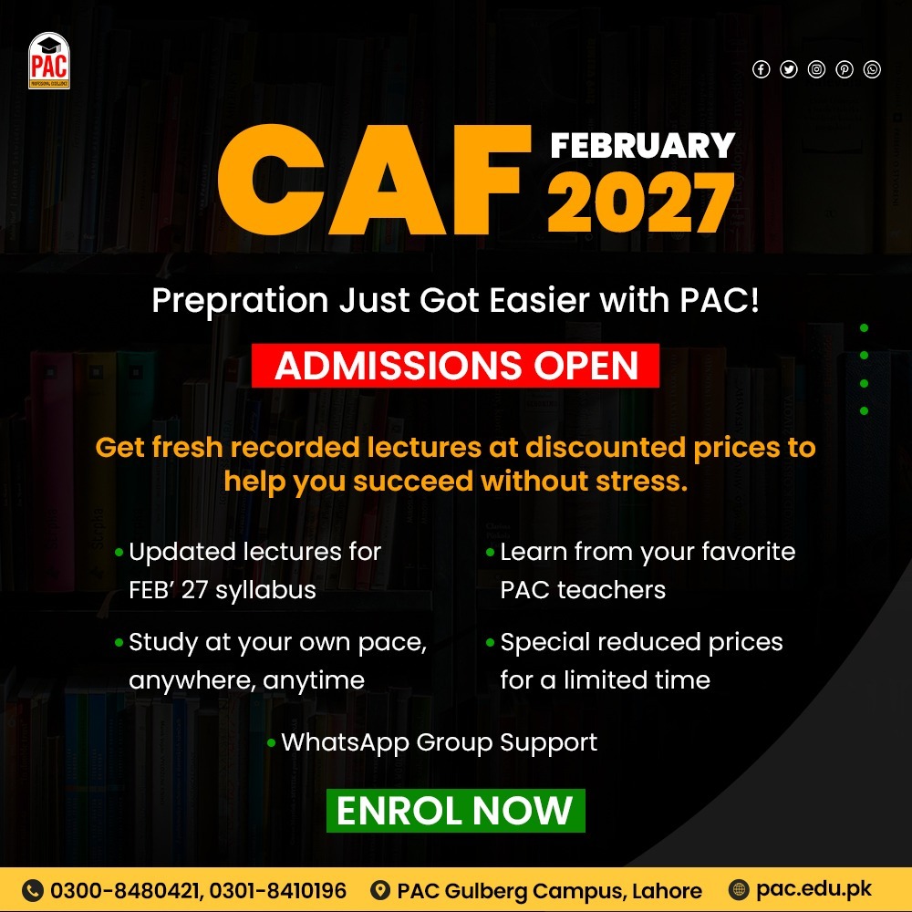 PAC School of Online Learning Facebook ad: CAF Feb-27