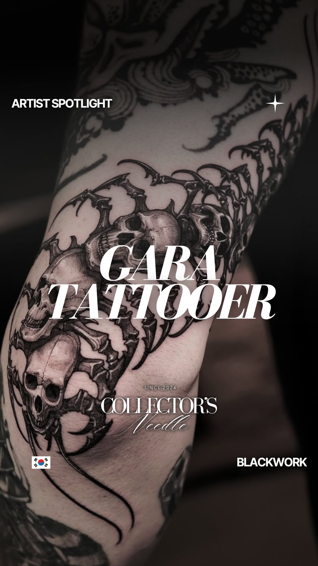collectorsneedle Facebook ad: Meet @gara_tattooer, Bringing South Korean influences to…