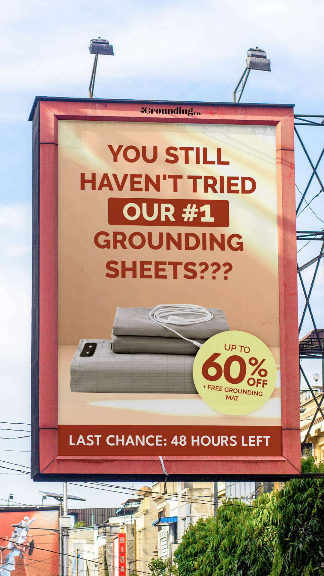 The Grounding Co Facebook ad