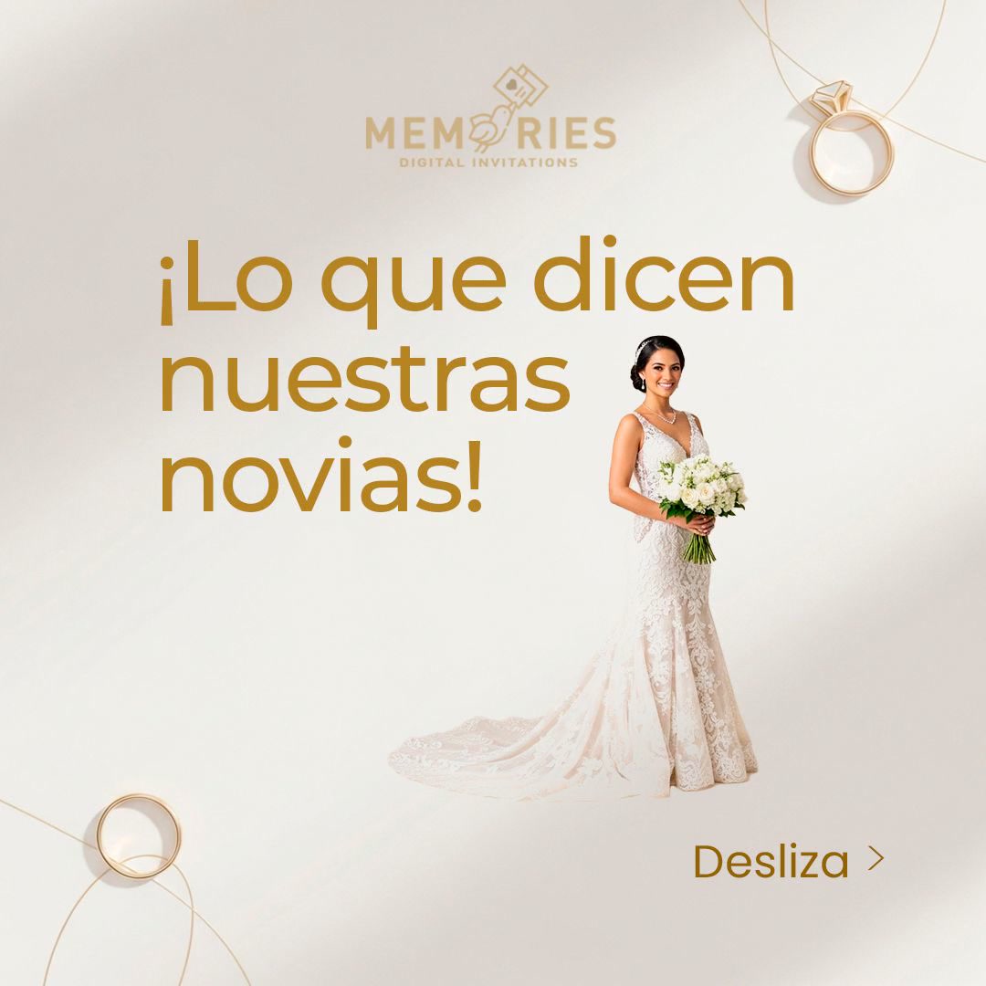 Memories Invitations Facebook ad: Chatea con nosotros