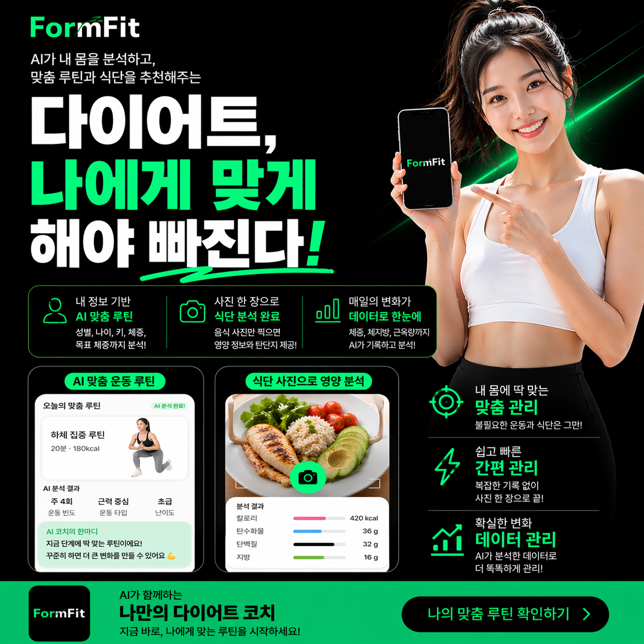 FormFit Facebook ad: FORMFIT - AI Home Workout