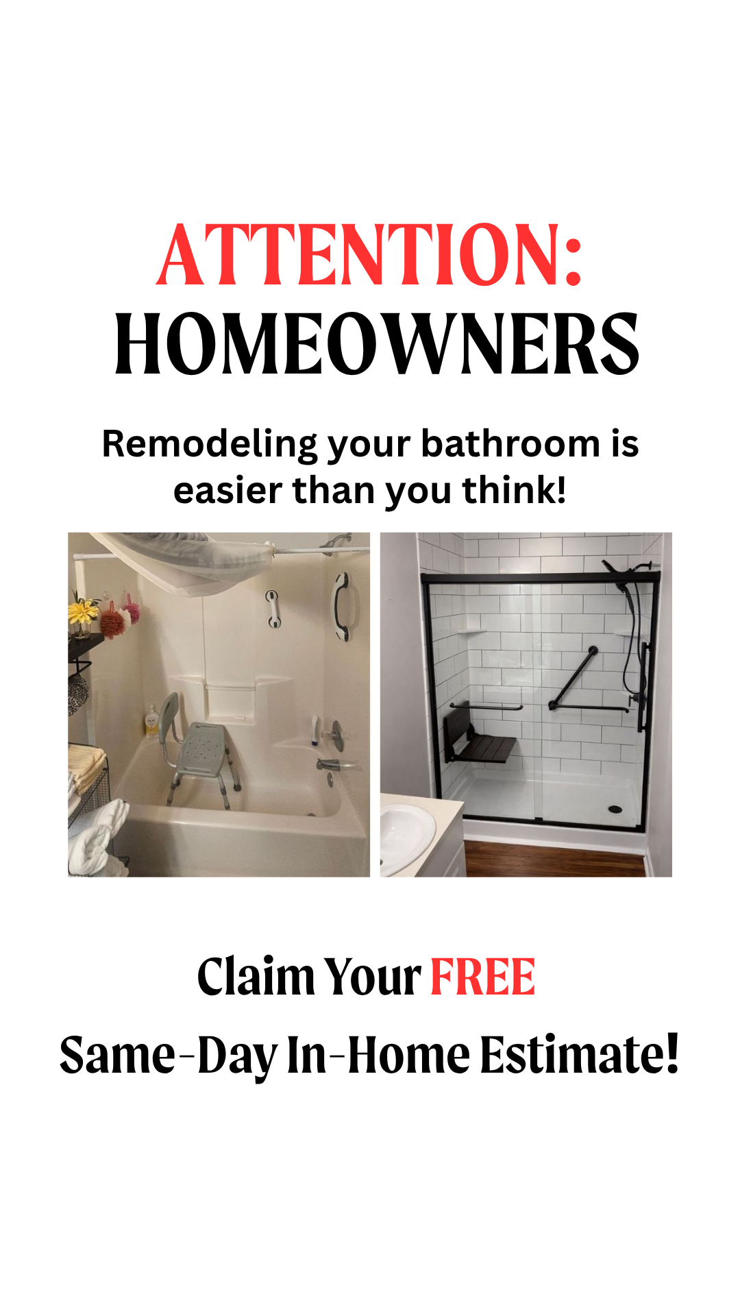 Baths R Us Facebook ad