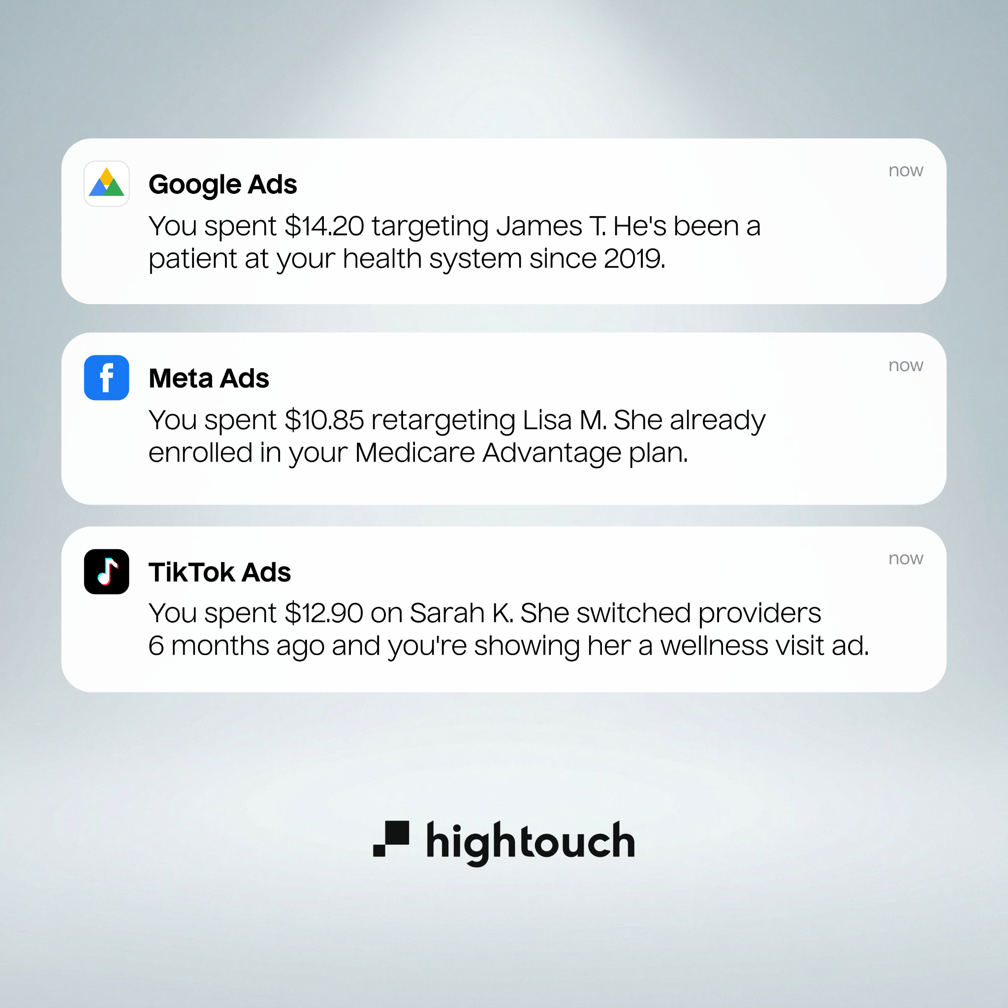 Hightouch Facebook ad