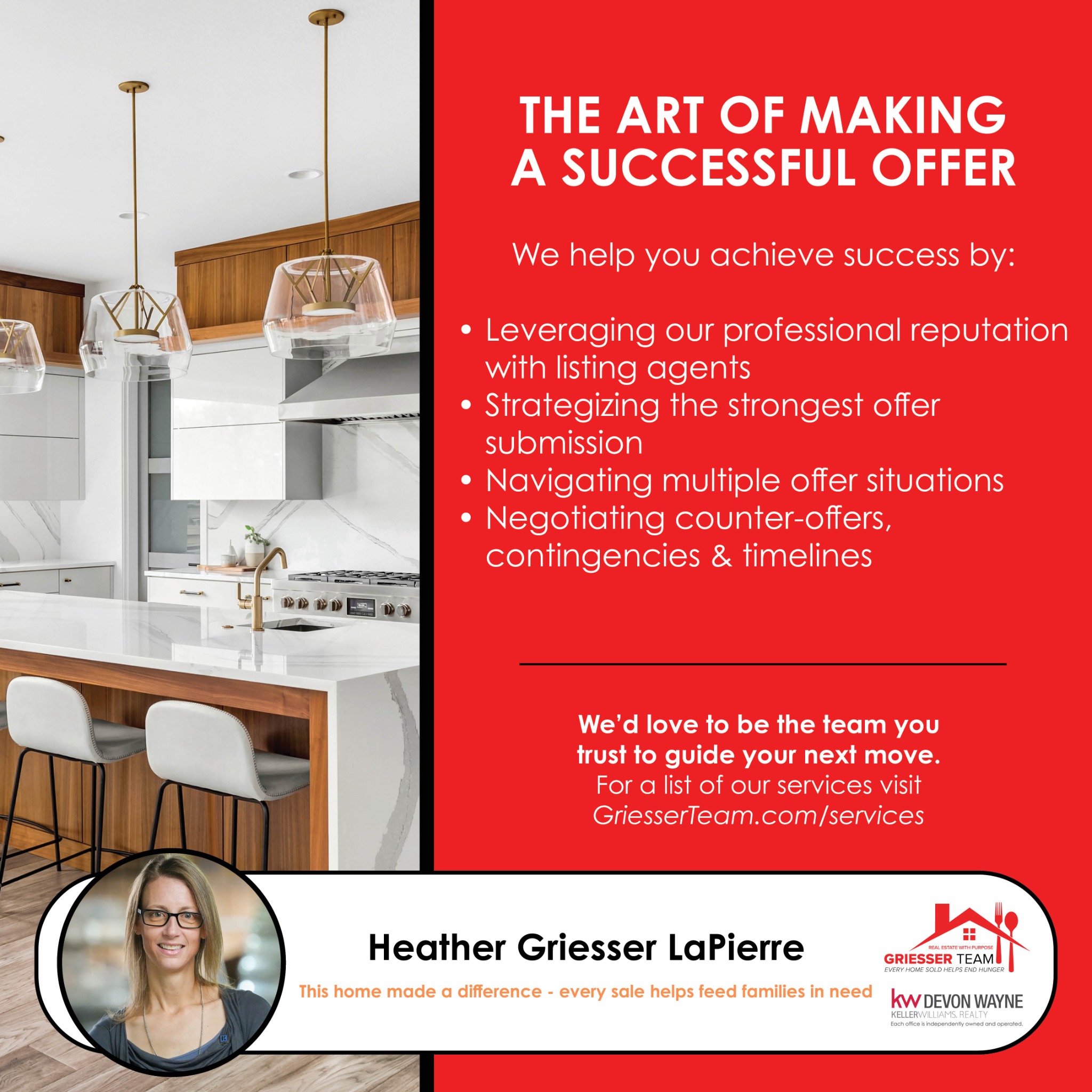 Heather-Griesser LaPierre-Team Facebook ad: Message or Call (484) 995-7730
