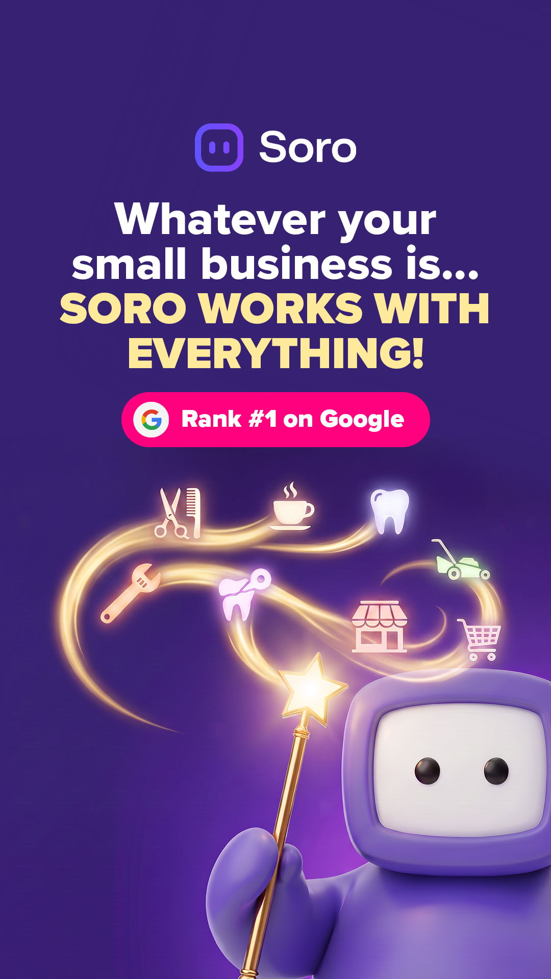 Soro SEO Facebook ad